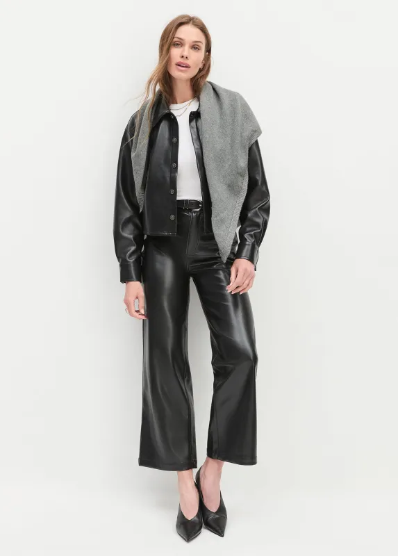 THE MISCHA SUPER HIGH RISE WIDE LEG ANKLE sold by Favorite Daughter
