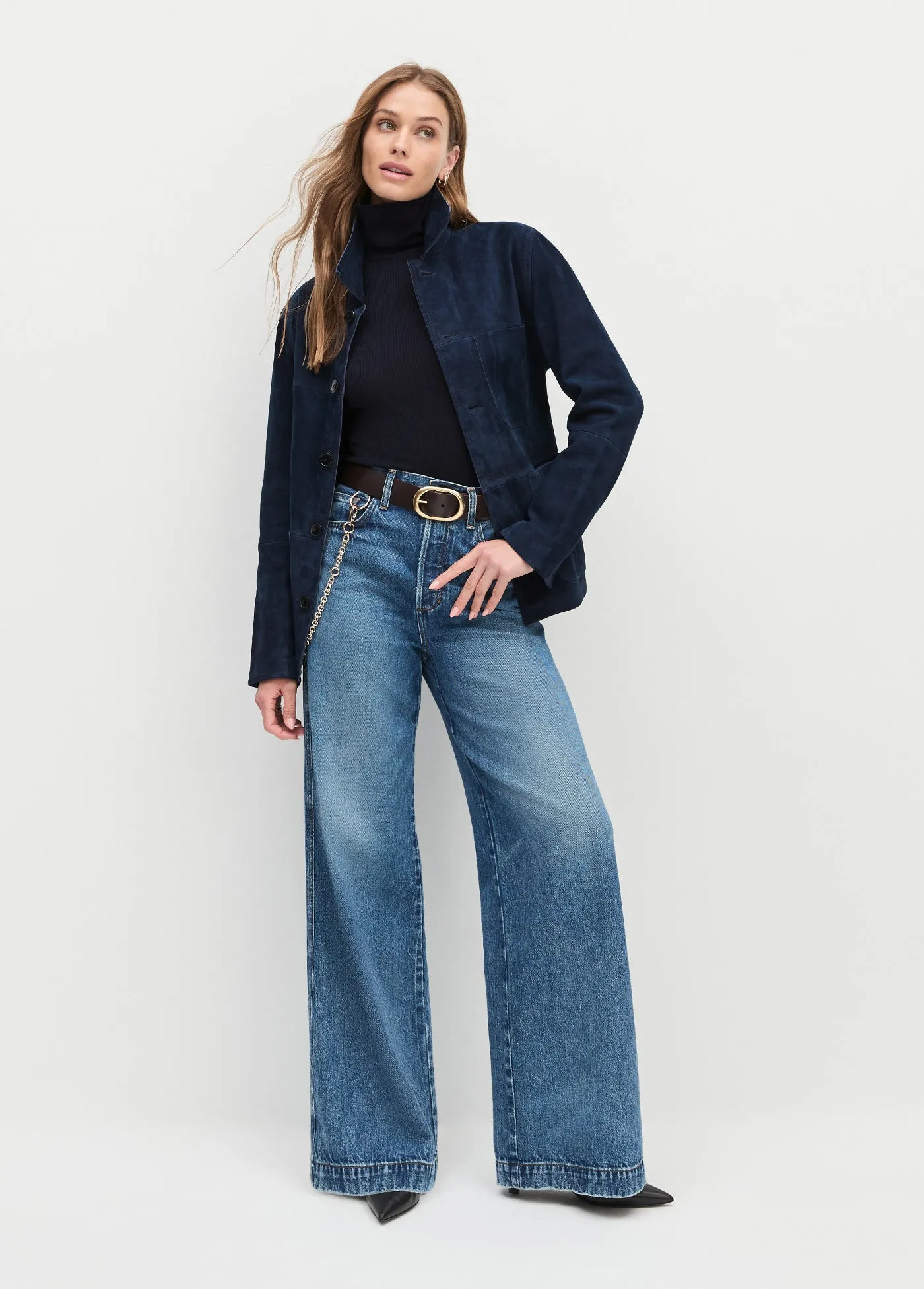 THE AMELIA LONG SLEEVE TOP sold by Favorite Daughter product image thumbnail 4