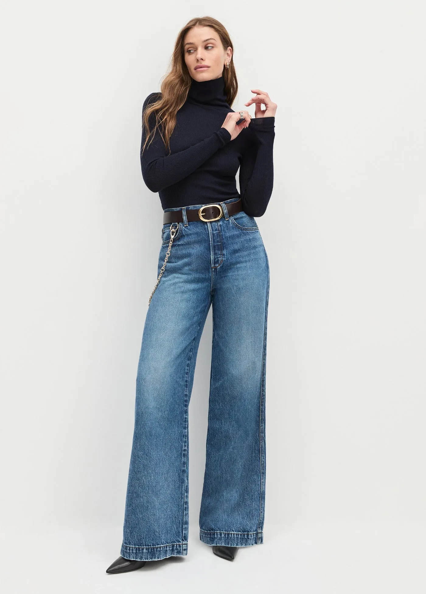 THE AMELIA LONG SLEEVE TOP sold by Favorite Daughter product image thumbnail 2