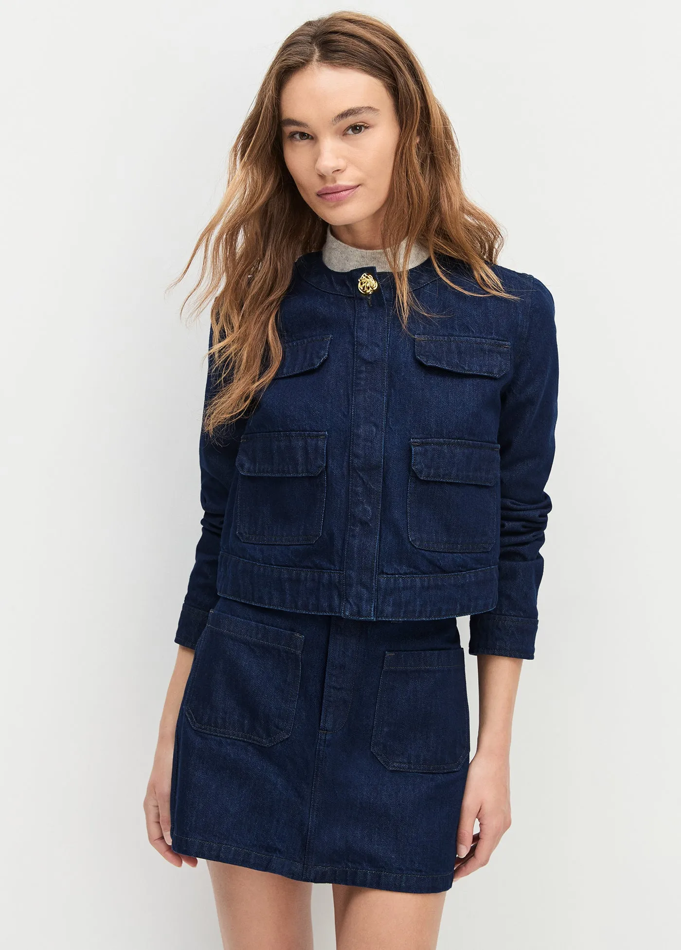 THE DENIM EMILY JACKET sold by Favorite Daughter