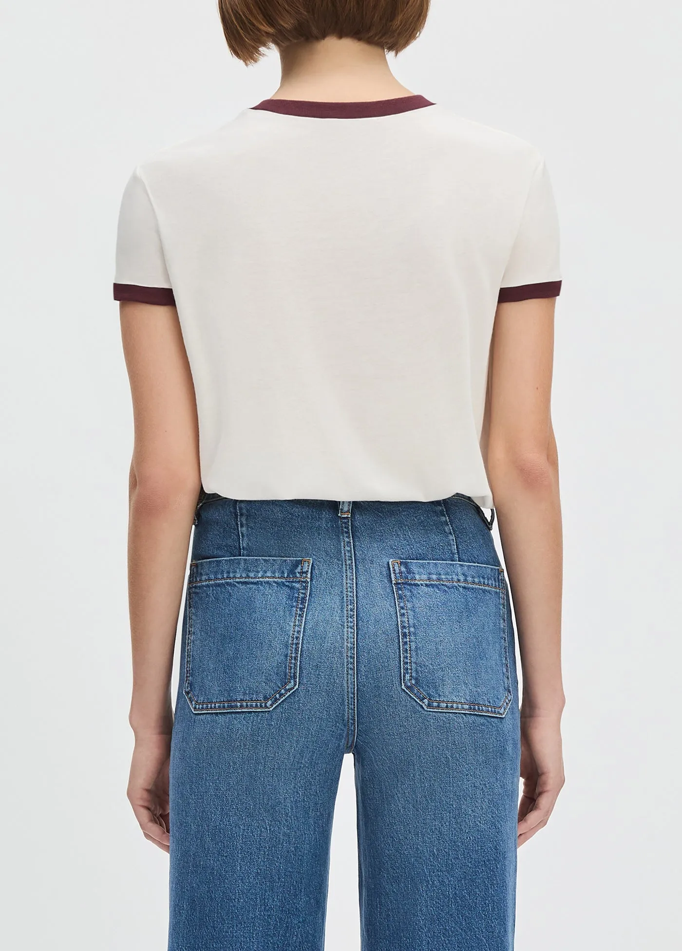 THE COLLEGIATE RINGER TEE sold by Favorite Daughter product image thumbnail 5