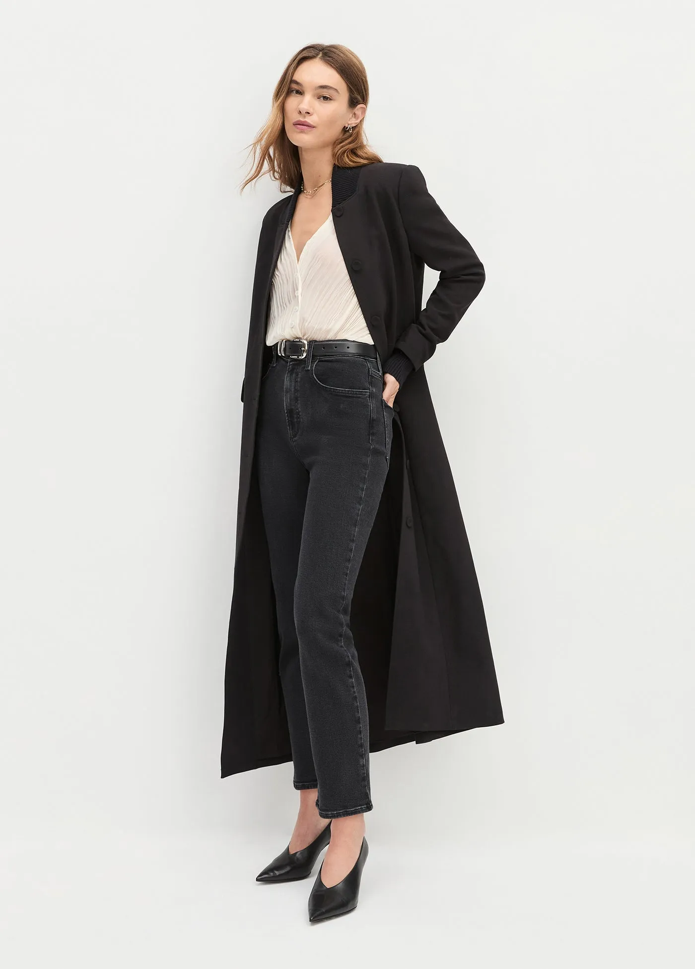 THE VALENTINA SUPER HIGH RISE CIGARETTE ANKLE sold by Favorite Daughter product image thumbnail 2