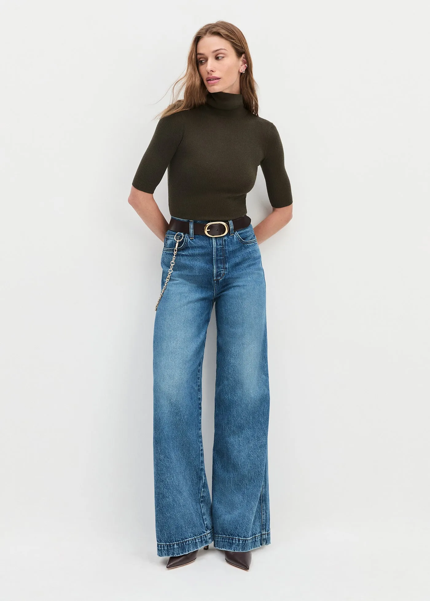 THE MASHA SUPER HIGH RISE WIDE LEG sold by Favorite Daughter product image thumbnail 4