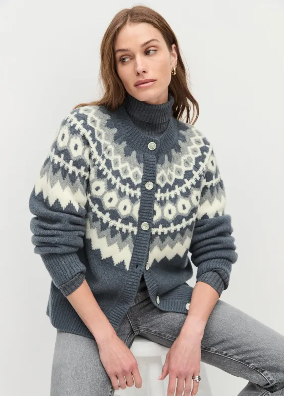 THE SNOWED IN CARDIGAN sold by Favorite Daughter