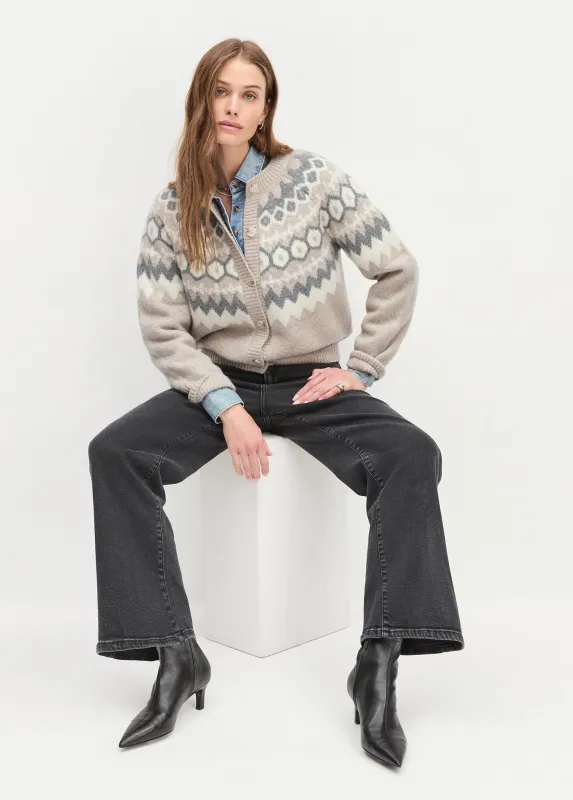 THE SNOWED IN CARDIGAN sold by Favorite Daughter