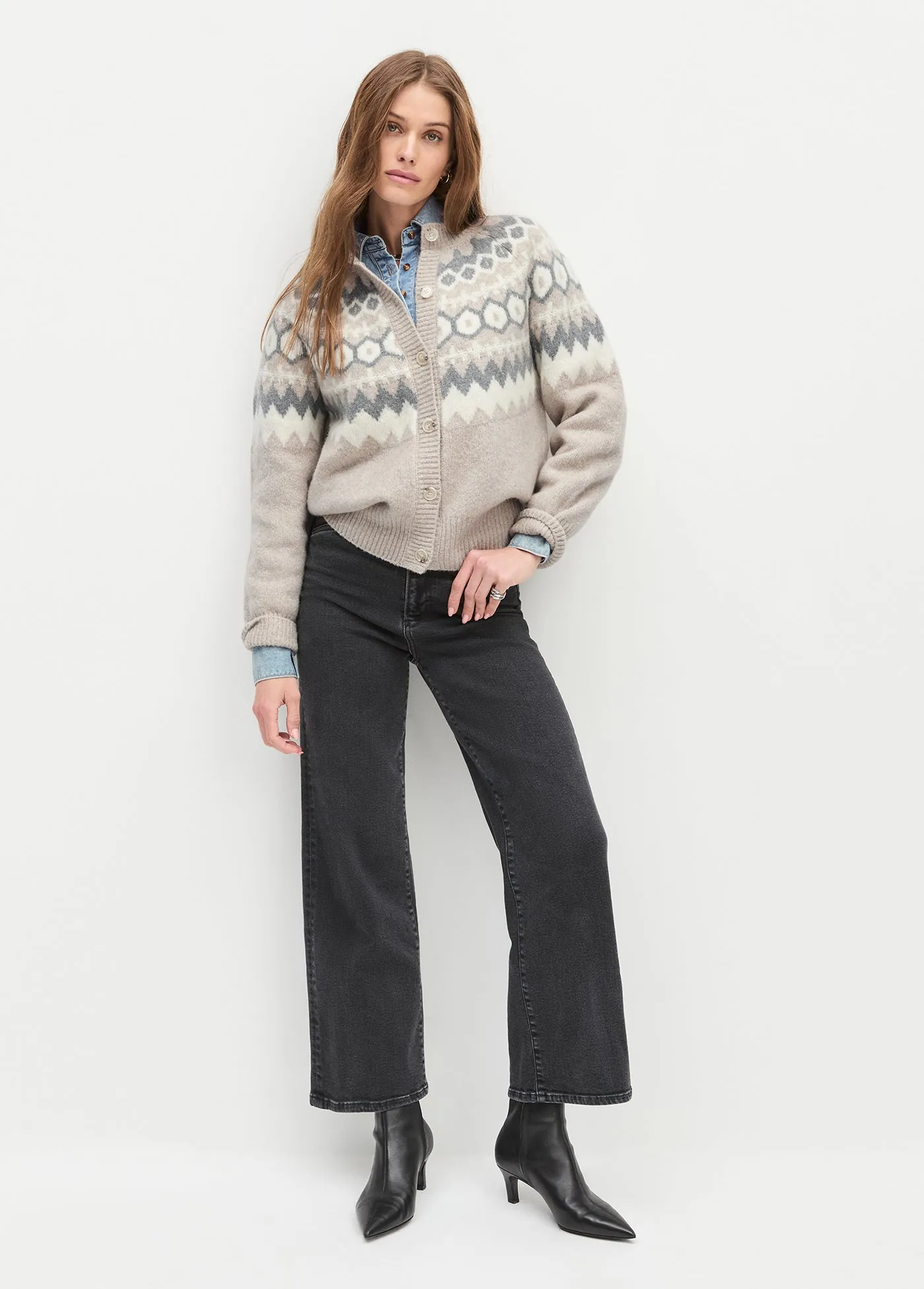 THE SNOWED IN CARDIGAN sold by Favorite Daughter product image thumbnail 2