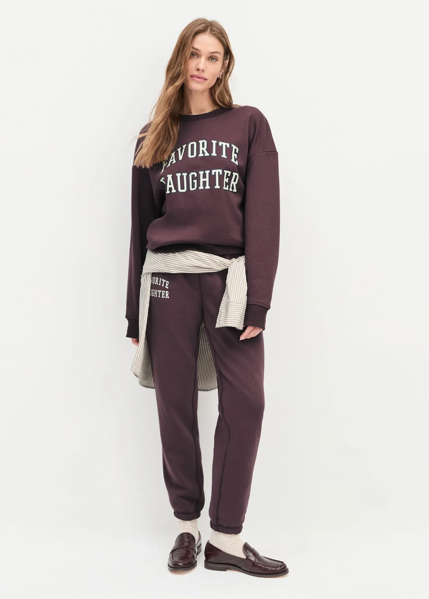 THE COLLEGIATE JOGGER sold by Favorite Daughter product image thumbnail 4
