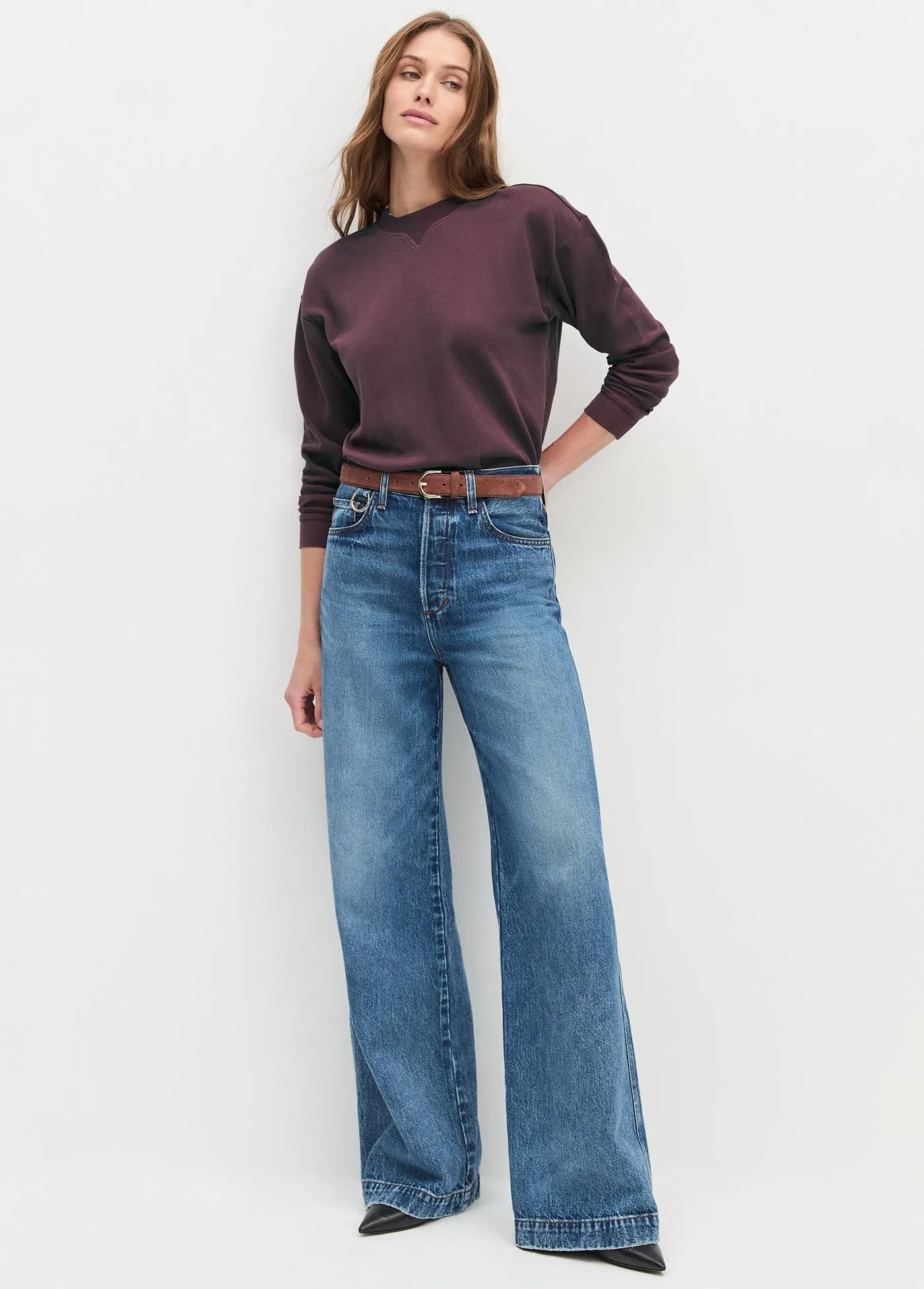 THE EVERYDAY LONG SLEEVE TEE sold by Favorite Daughter product image thumbnail 2