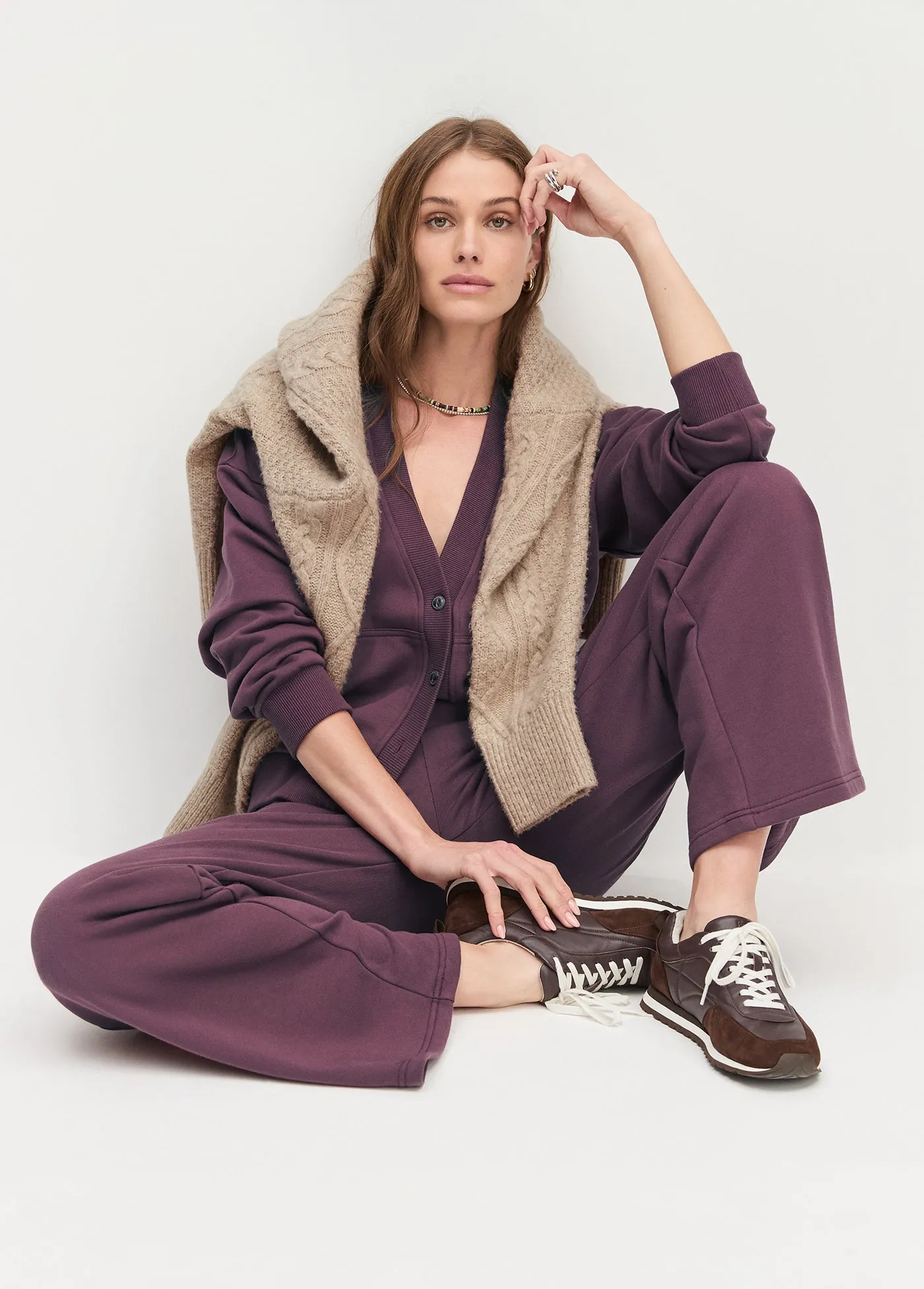 THE CUTESY CROP CARDIGAN sold by Favorite Daughter product image thumbnail 2