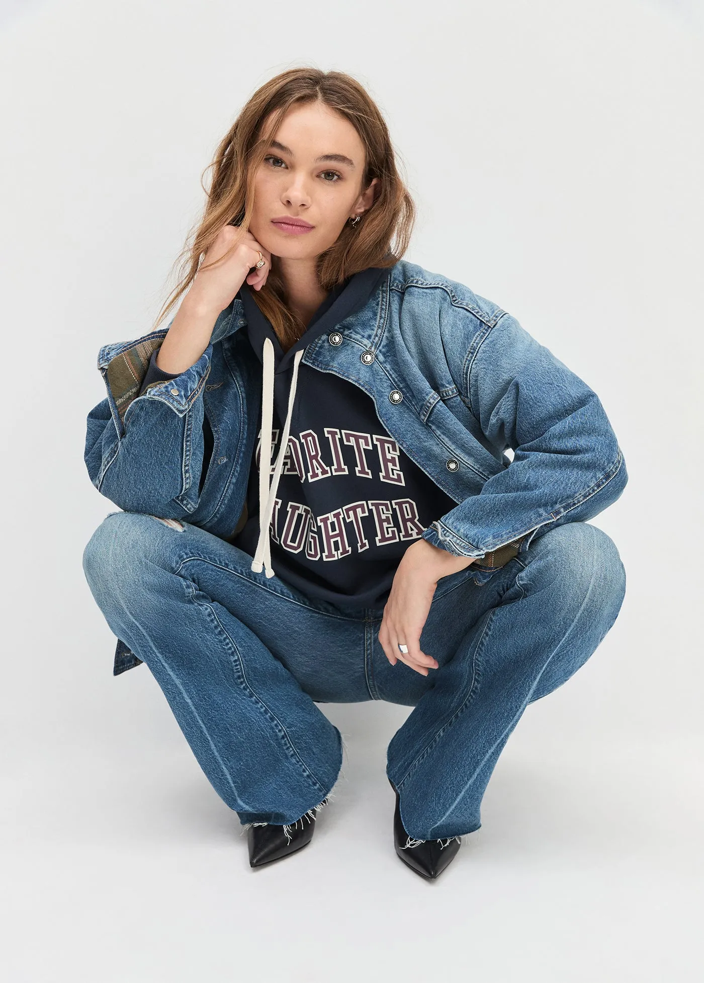 THE COLLEGIATE HOODIE sold by Favorite Daughter