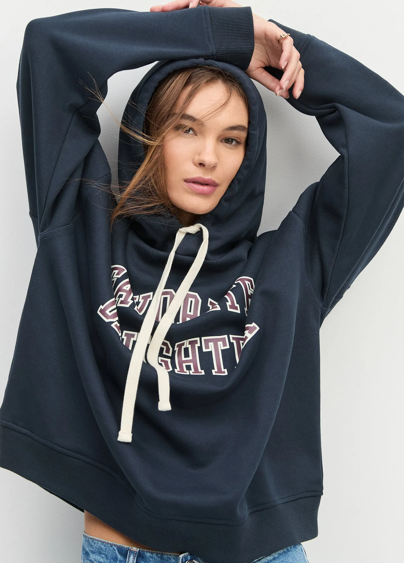 THE COLLEGIATE HOODIE sold by Favorite Daughter product image thumbnail 3