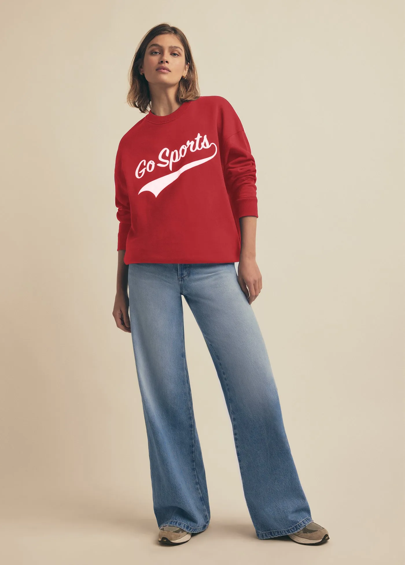 GO SPORTS SWEATSHIRT sold by Favorite Daughter product image thumbnail 2