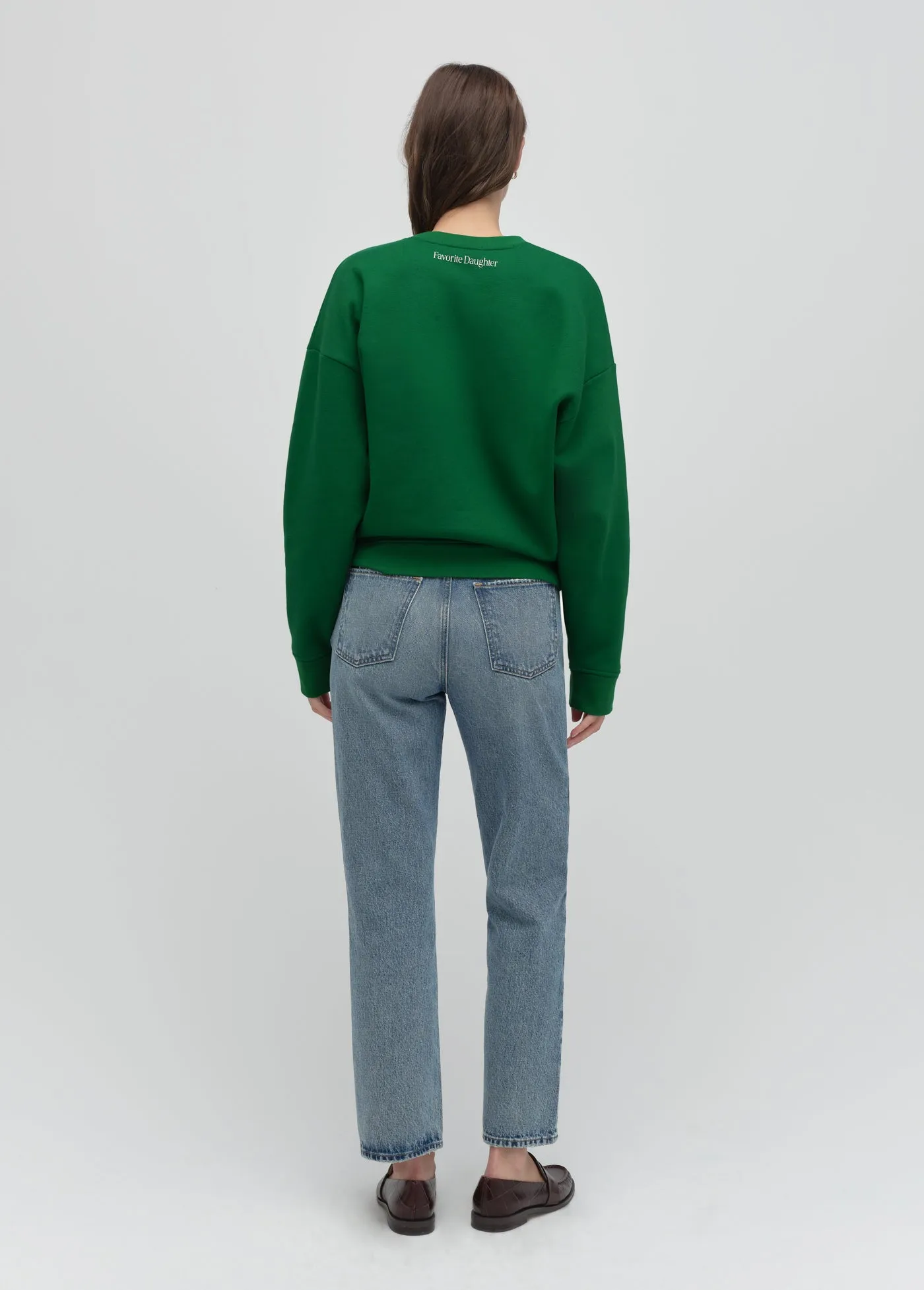 THE GO SPORTS SCRIPT SWEATSHIRT sold by Favorite Daughter product image thumbnail 3