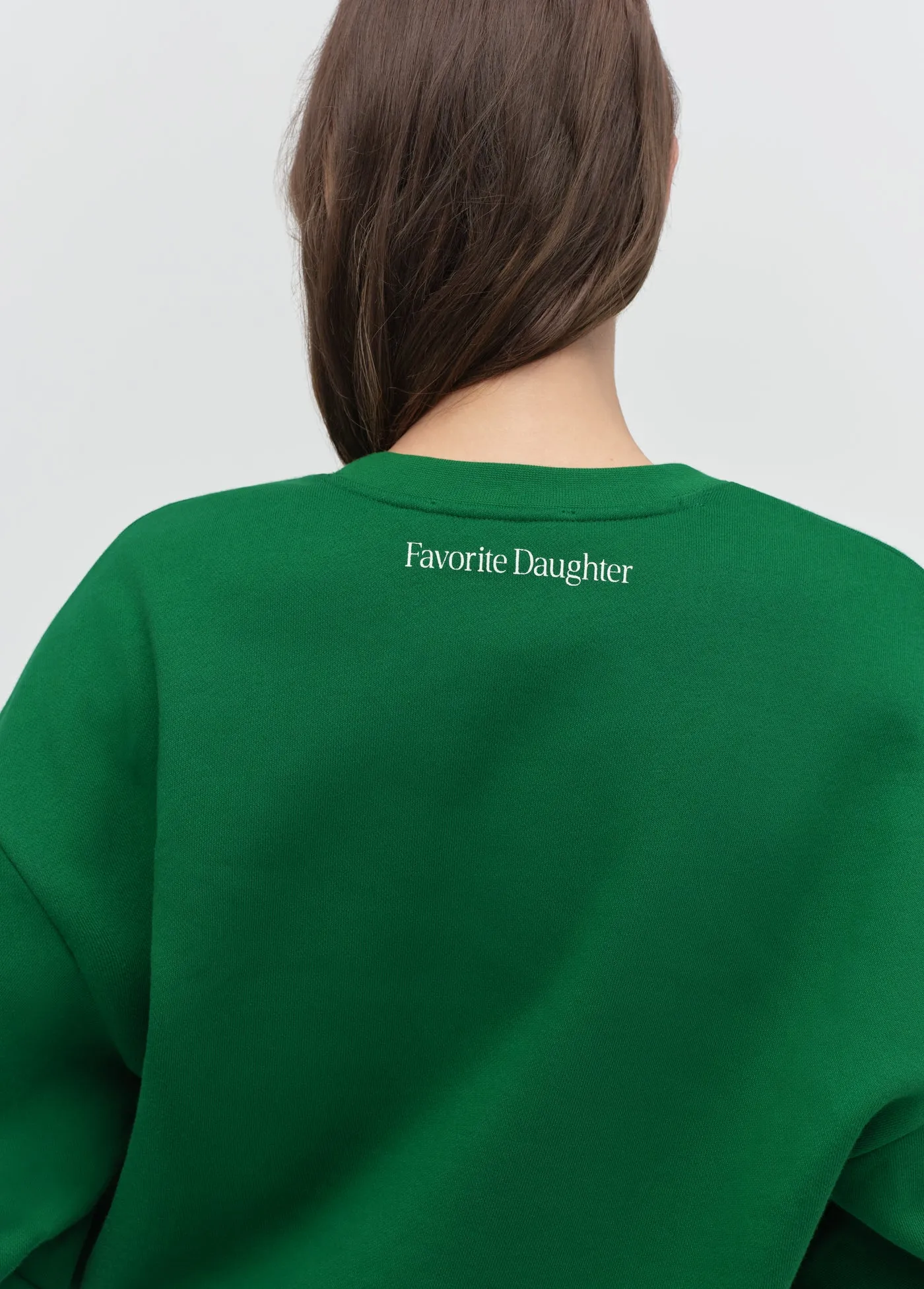 THE GO SPORTS SCRIPT SWEATSHIRT sold by Favorite Daughter product image thumbnail 4