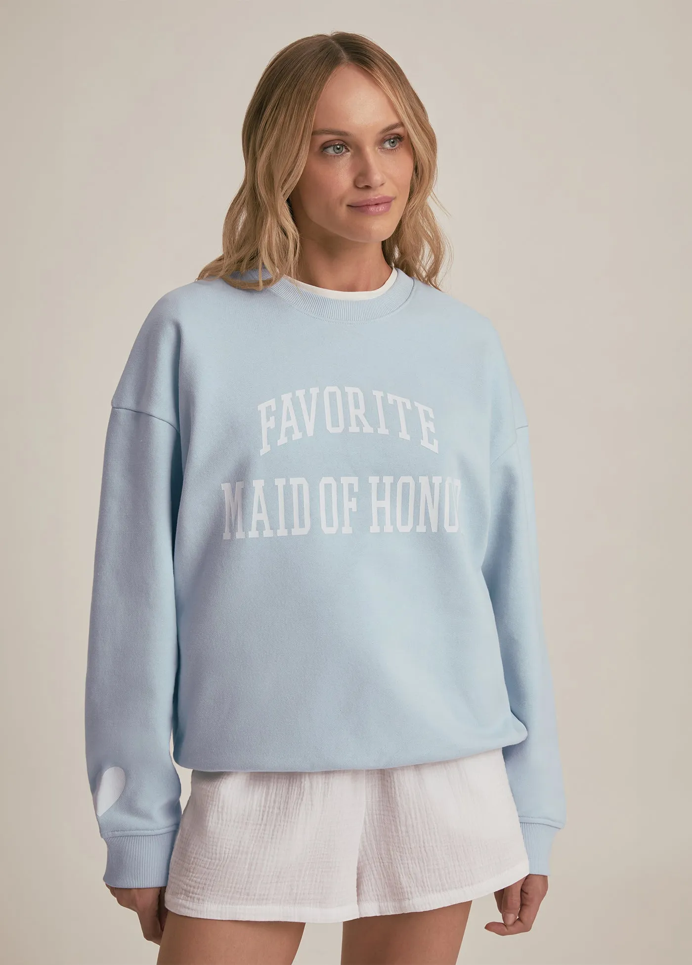 THE FAVORITE MAID OF HONOR SWEATSHIRT sold by Favorite Daughter product image thumbnail 4