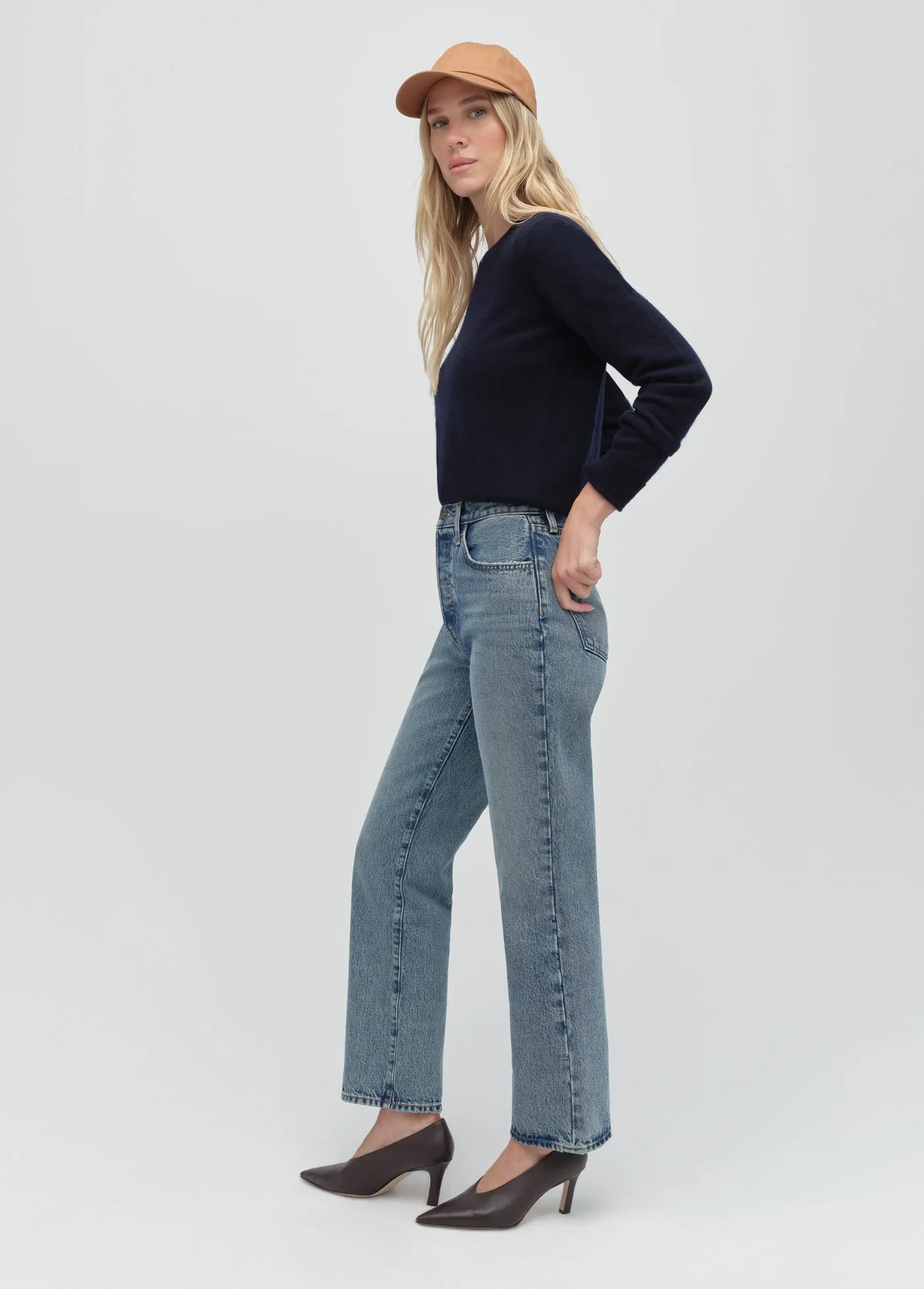 THE FAVORITE CASHMERE CREW sold by Favorite Daughter product image thumbnail 4