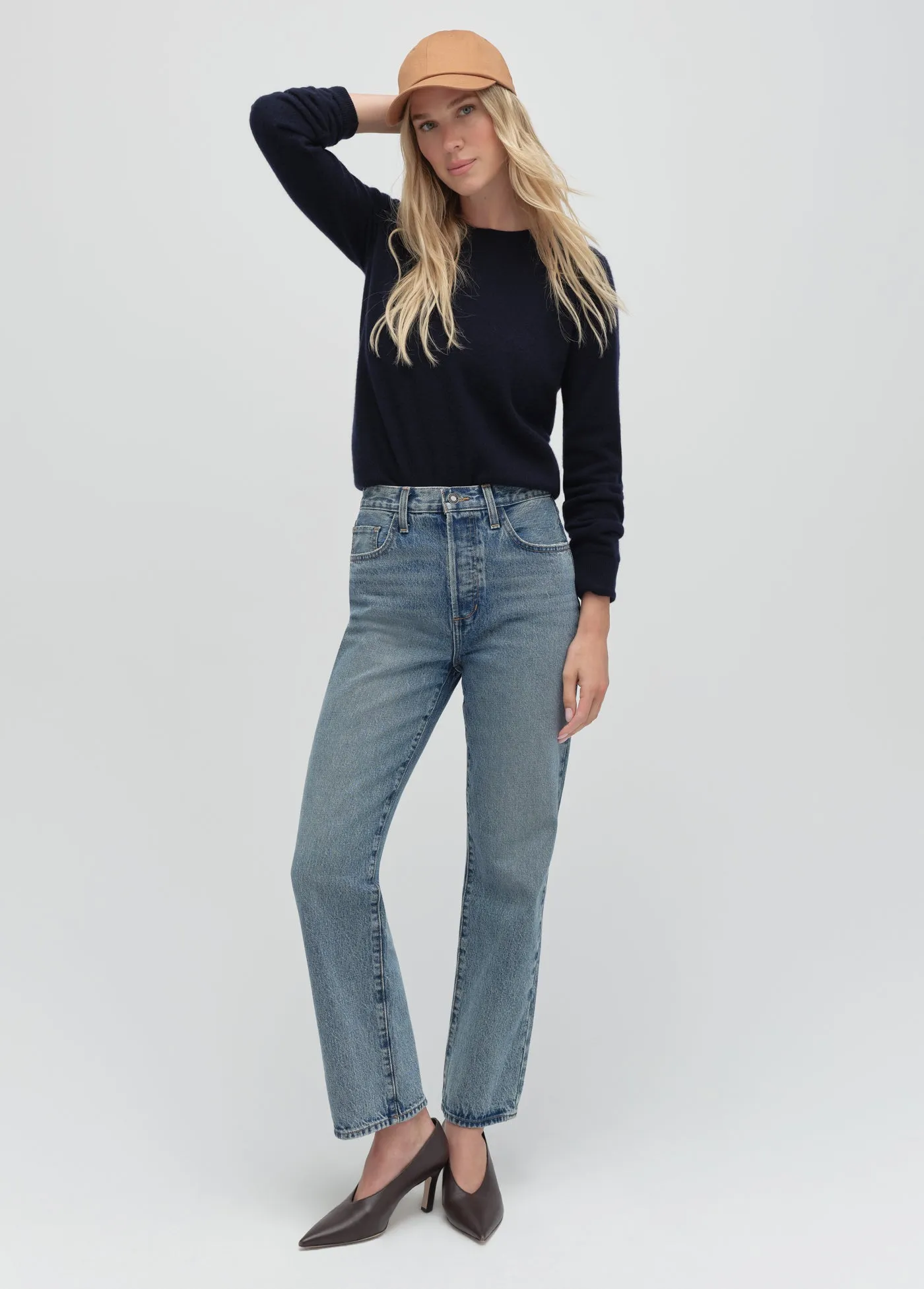 THE FAVORITE CASHMERE CREW sold by Favorite Daughter product image thumbnail 3