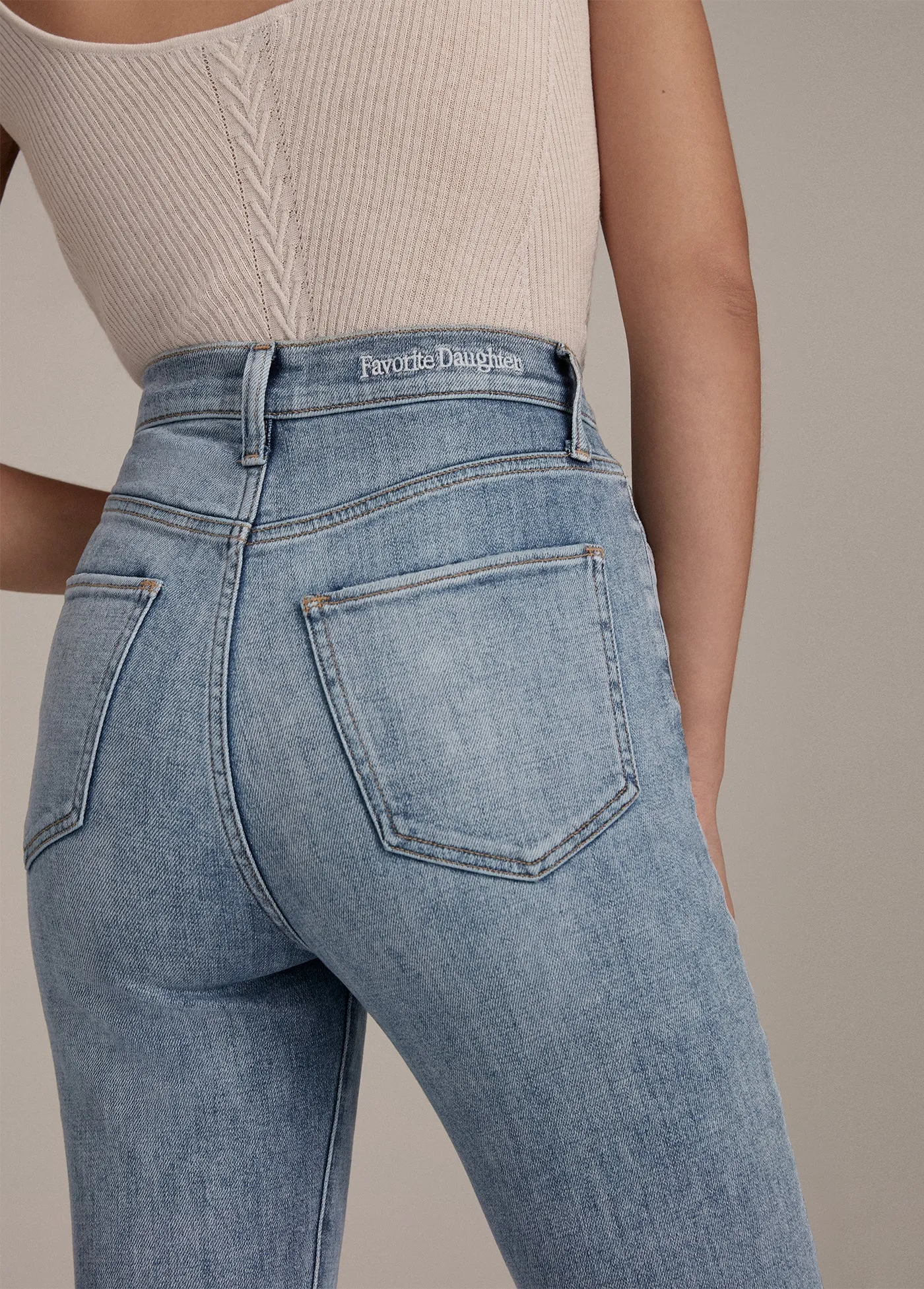 THE VALENTINA SUPER HIGH RISE MINI BOOT sold by Favorite Daughter product image thumbnail 4