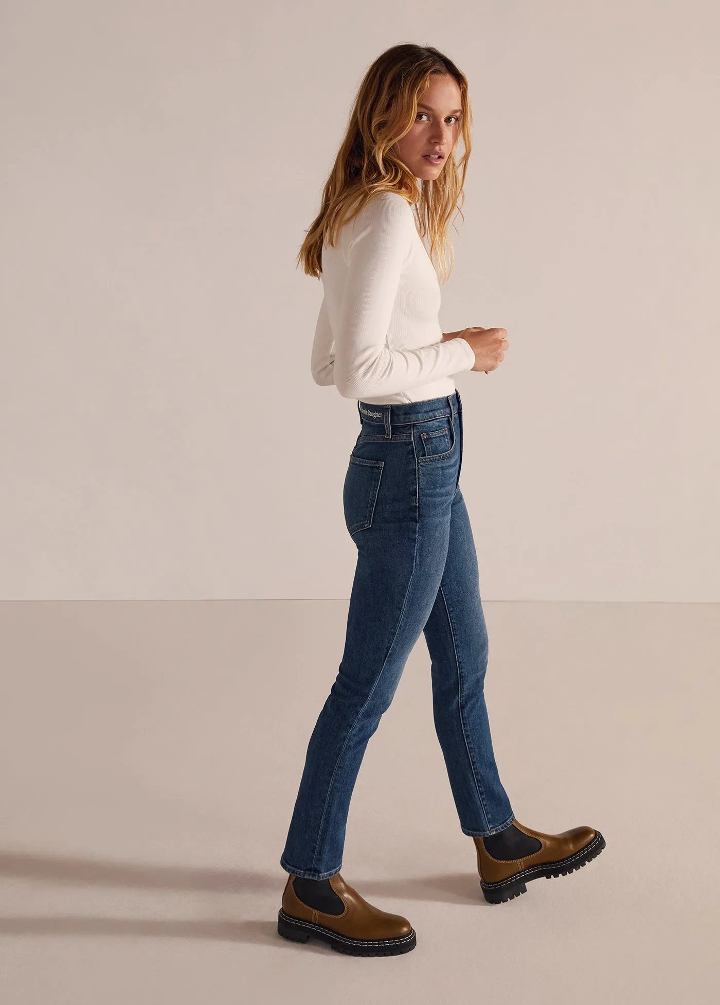 THE PERFECT LONG SLEEVE BODYSUIT sold by Favorite Daughter product image thumbnail 3