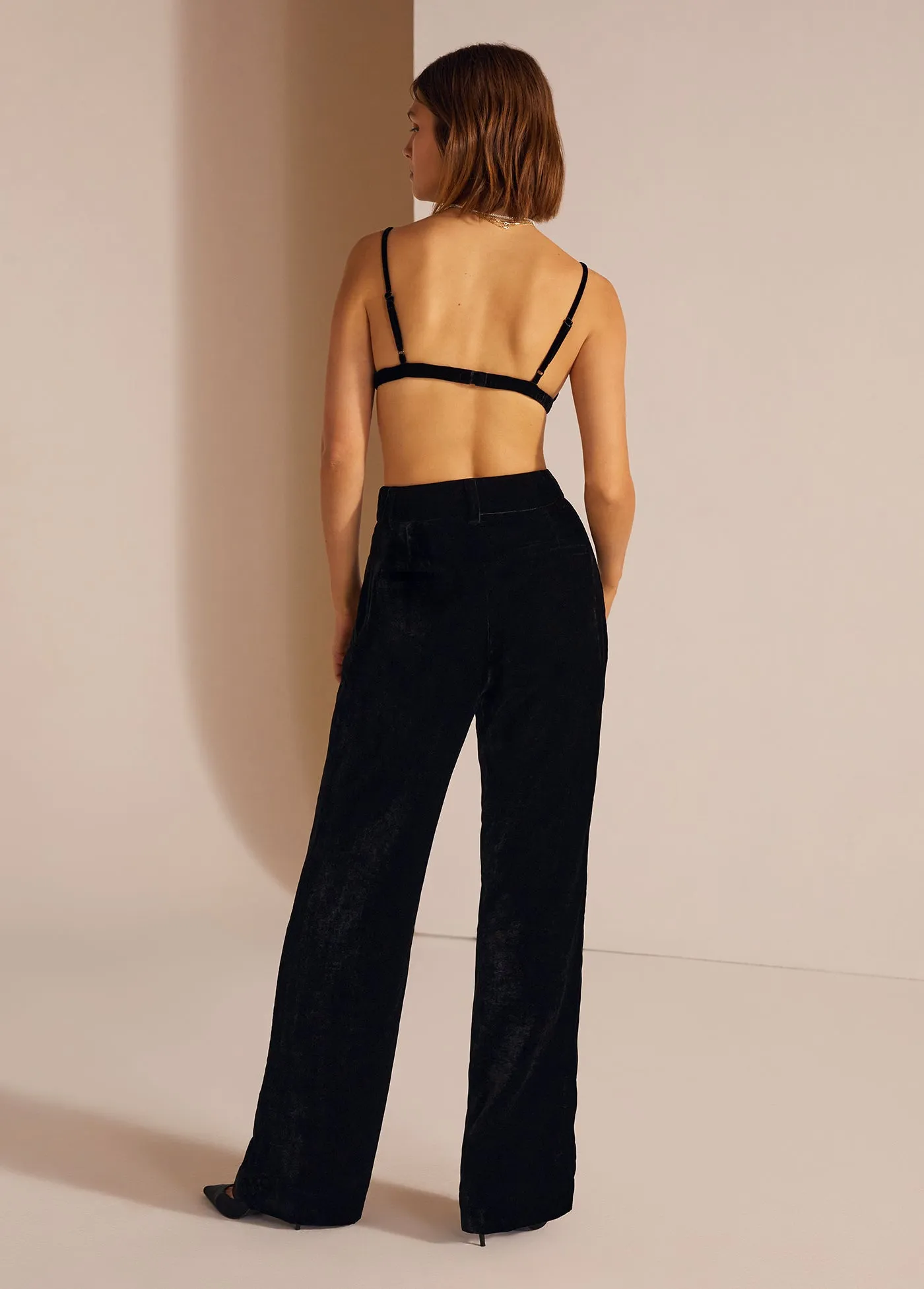 THE VELVET FAVORITE PANT sold by Favorite Daughter product image thumbnail 5