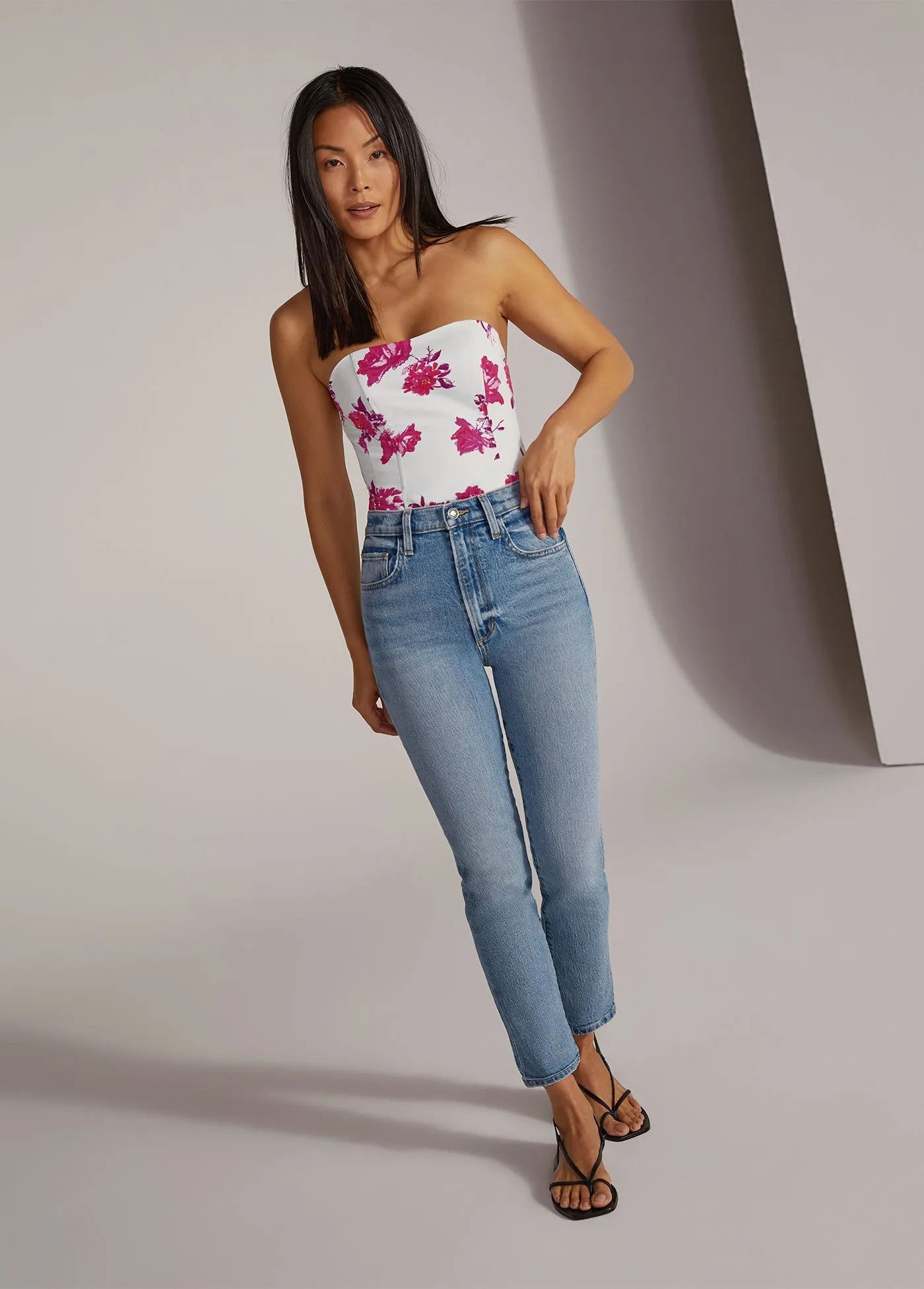 THE VALENTINA SUPER HIGH RISE CIGARETTE ANKLE sold by Favorite Daughter product image thumbnail 2