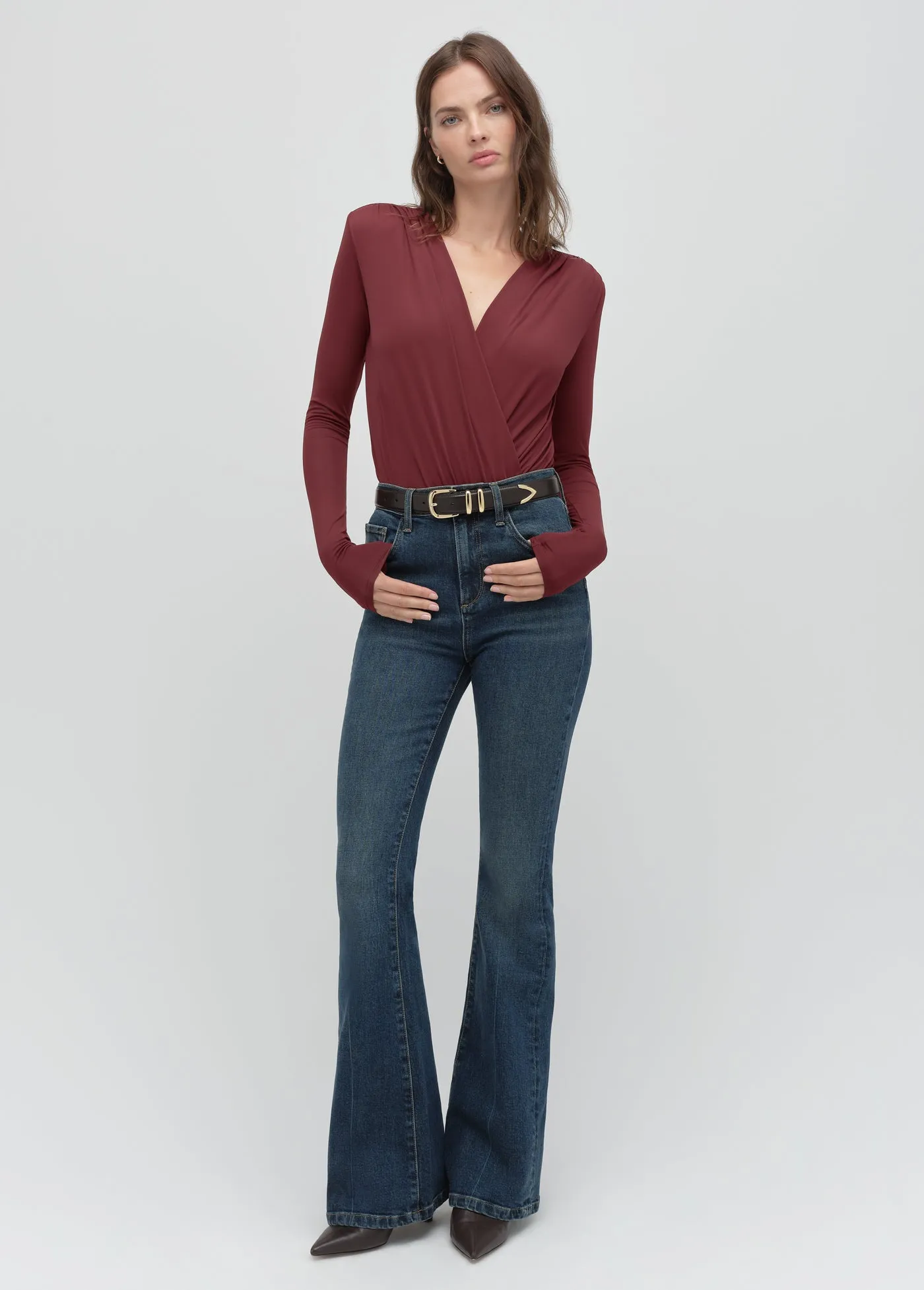 THE SLINKY DATE BLOUSE sold by Favorite Daughter product image thumbnail 2