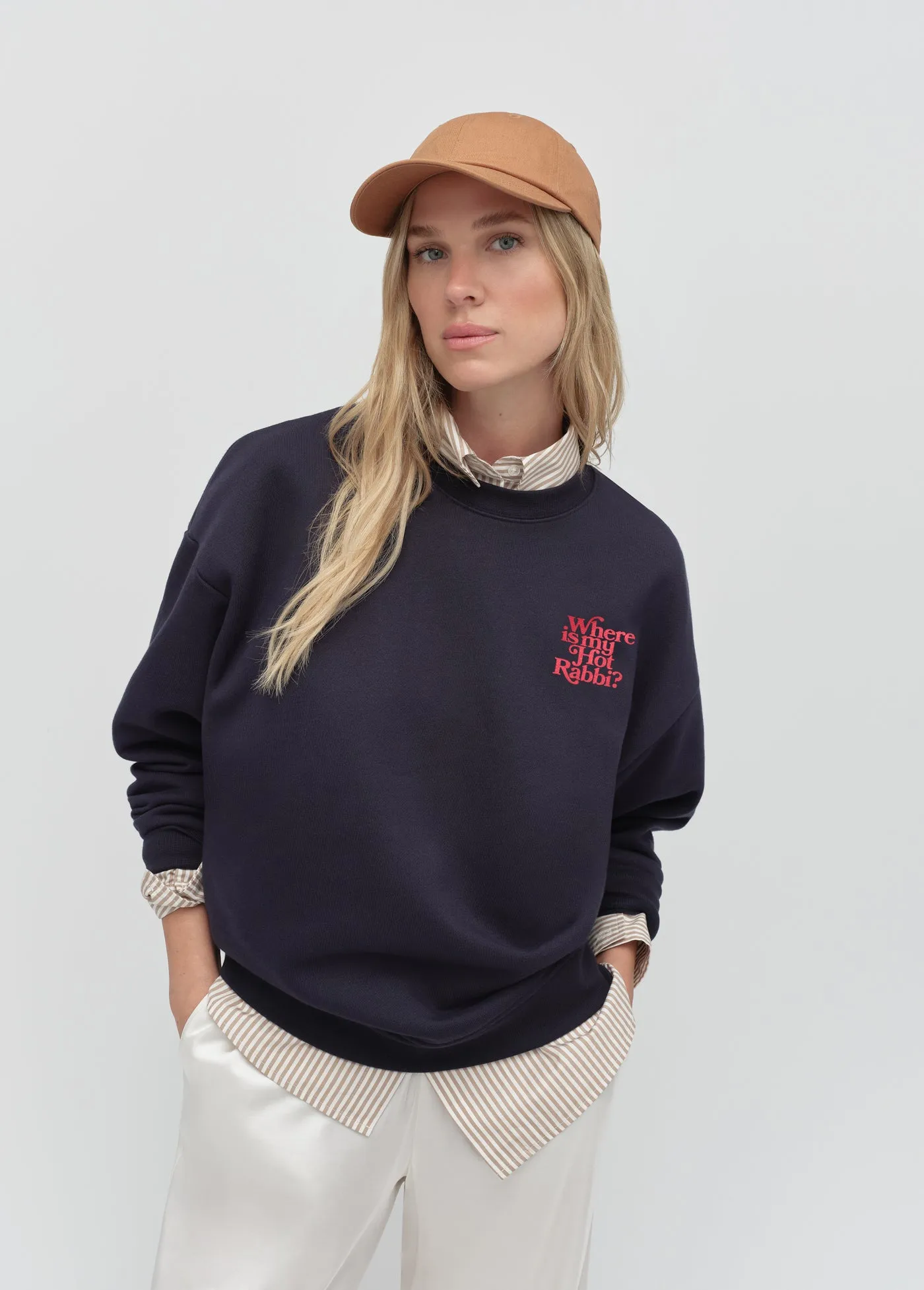 THE HOT RABBI SWEATSHIRT sold by Favorite Daughter product image thumbnail 3