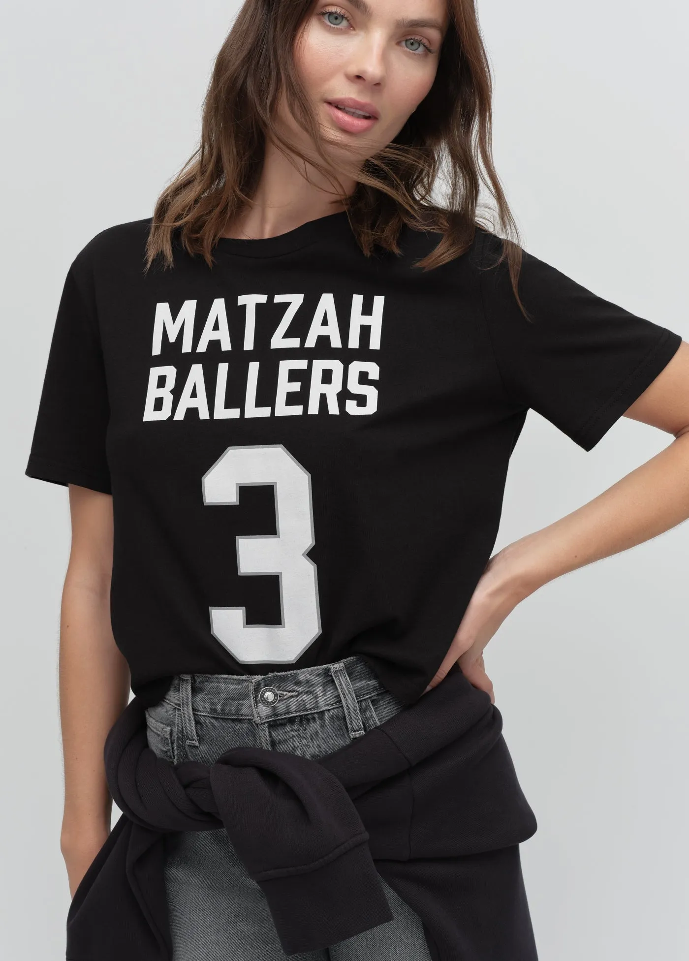 THE MATZA BALLERS TEE sold by Favorite Daughter product image thumbnail 2