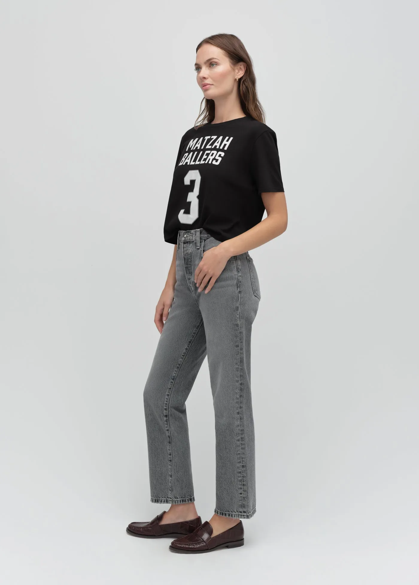 THE MATZA BALLERS TEE sold by Favorite Daughter product image thumbnail 3