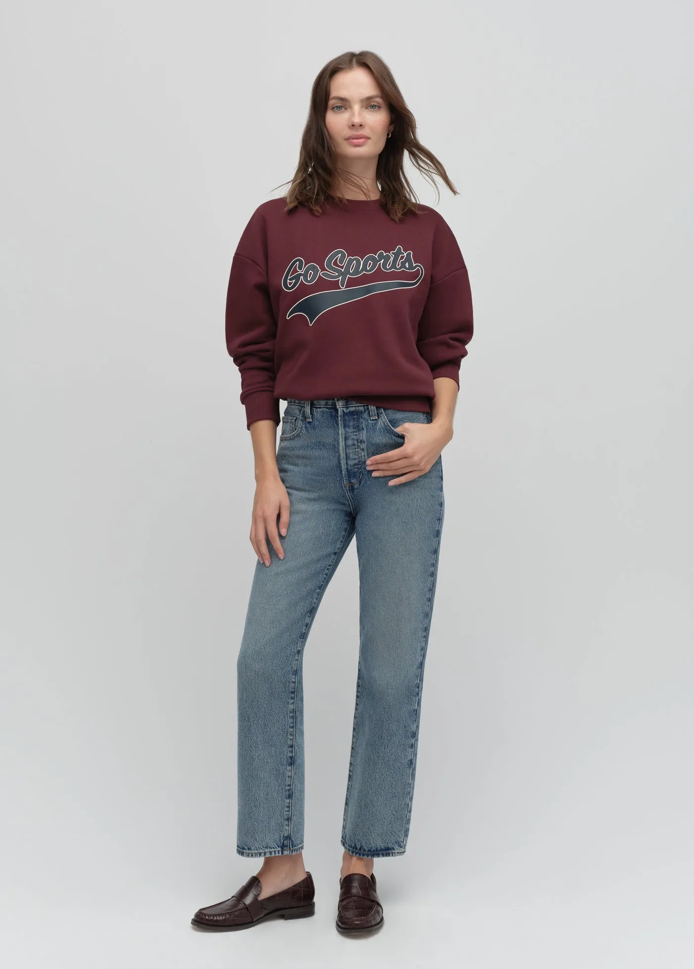 GO SPORTS SWEATSHIRT sold by Favorite Daughter product image thumbnail 2