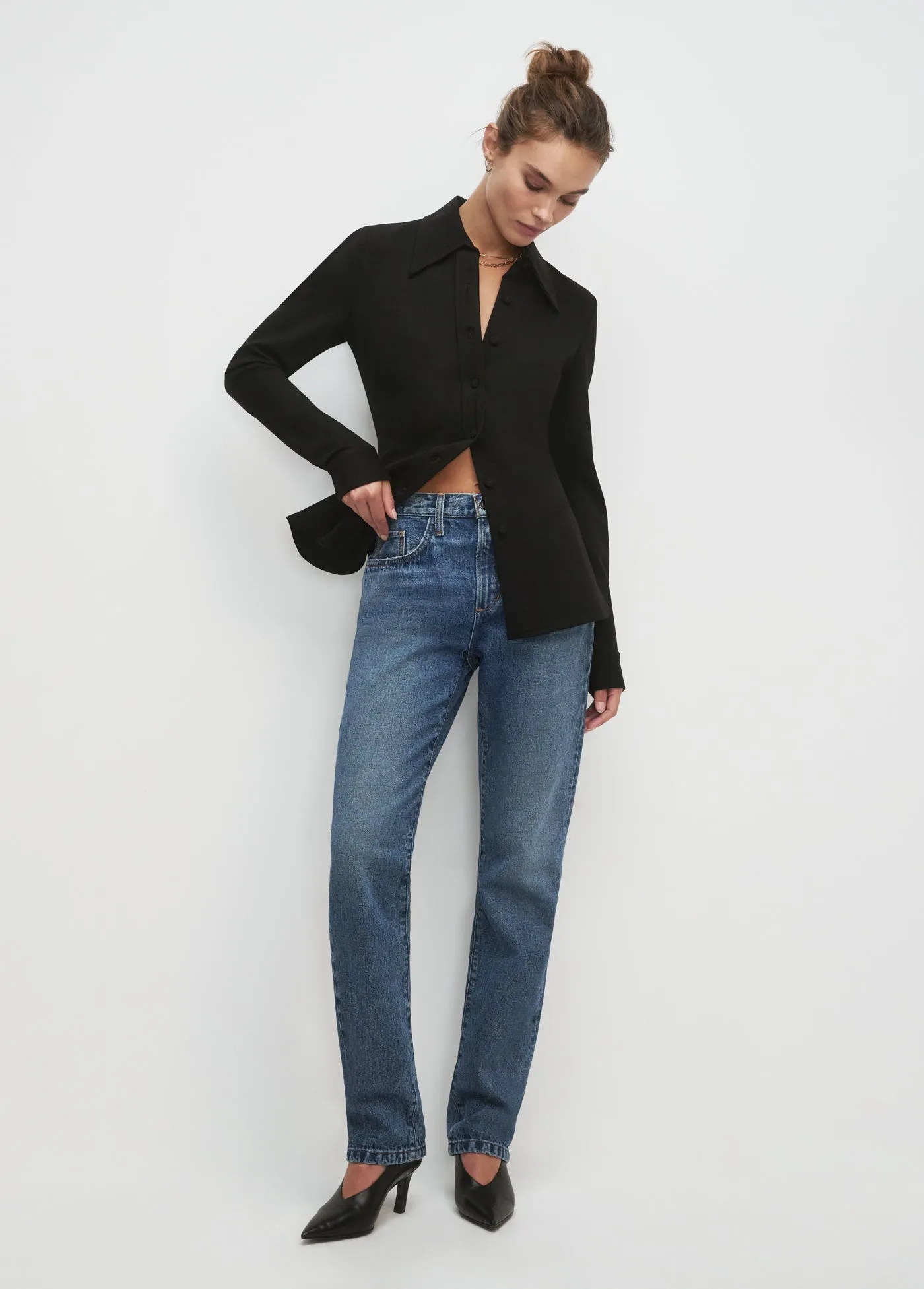 THE CALL ME BACK SHIRT sold by Favorite Daughter product image thumbnail 2