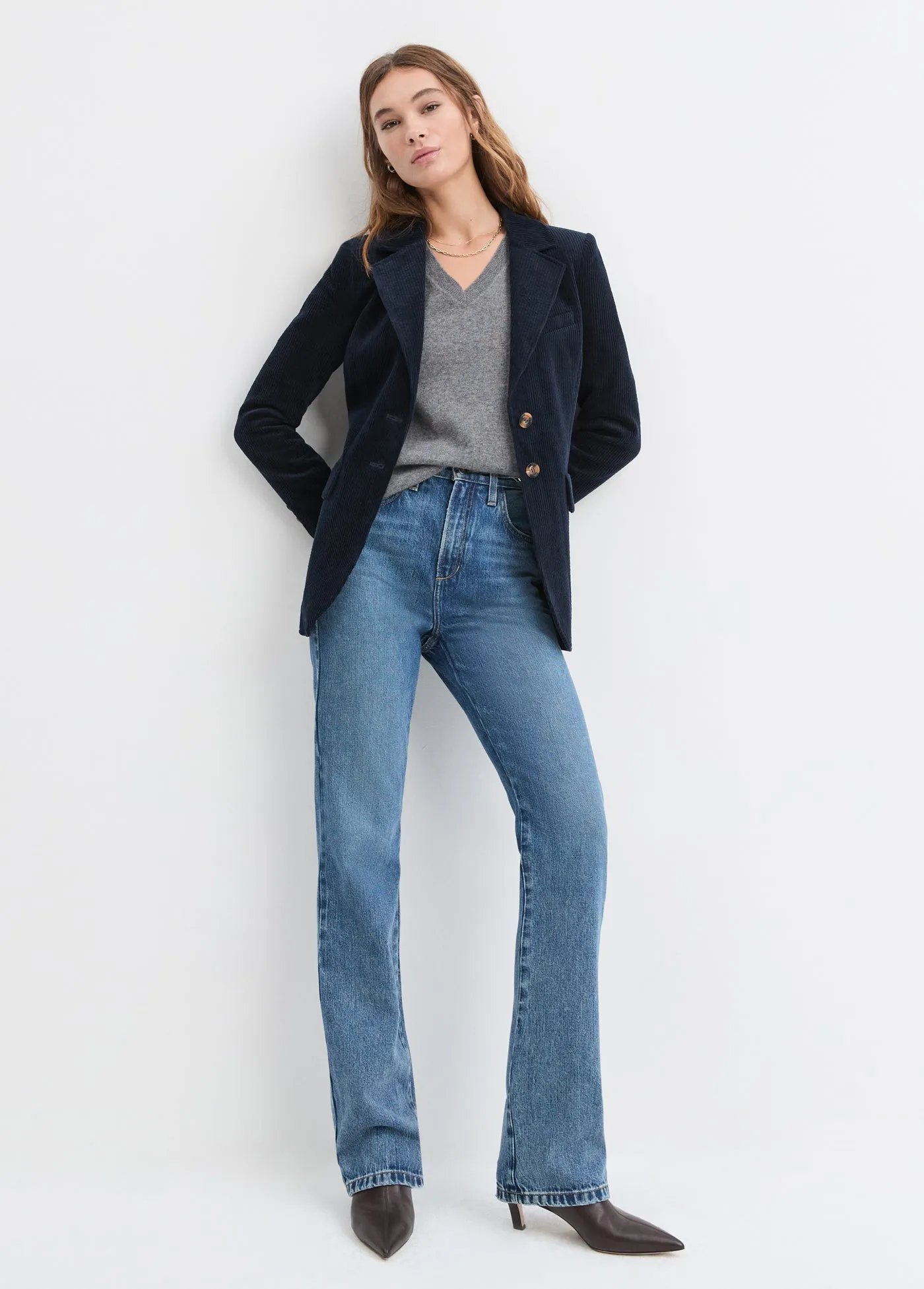 THE CORD CITY BLAZER sold by Favorite Daughter product image thumbnail 2