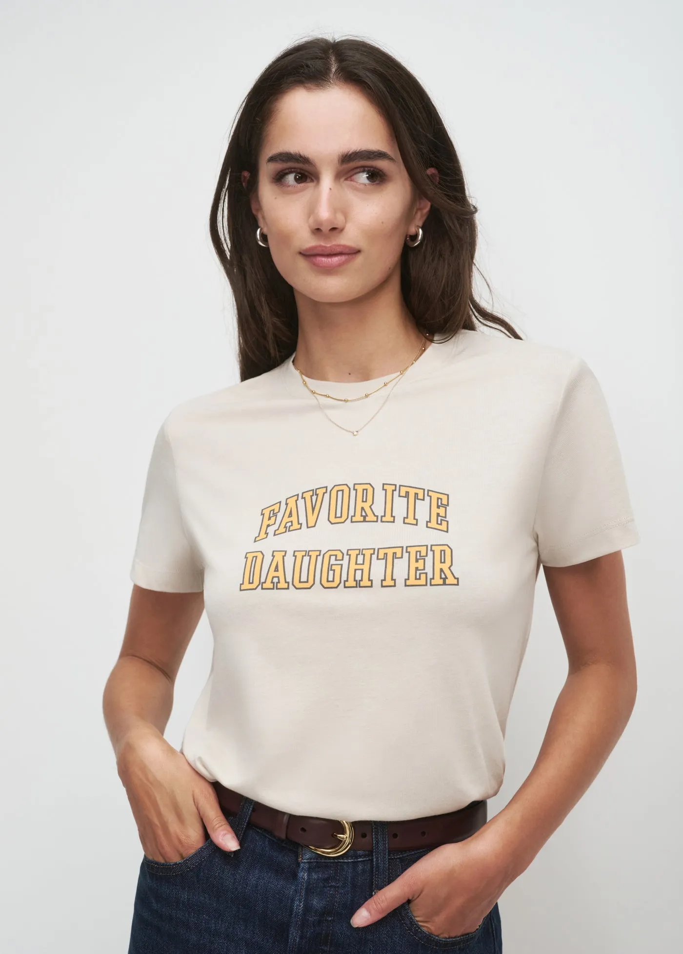 THE COLLEGIATE CLASSIC TEE sold by Favorite Daughter product image thumbnail 2