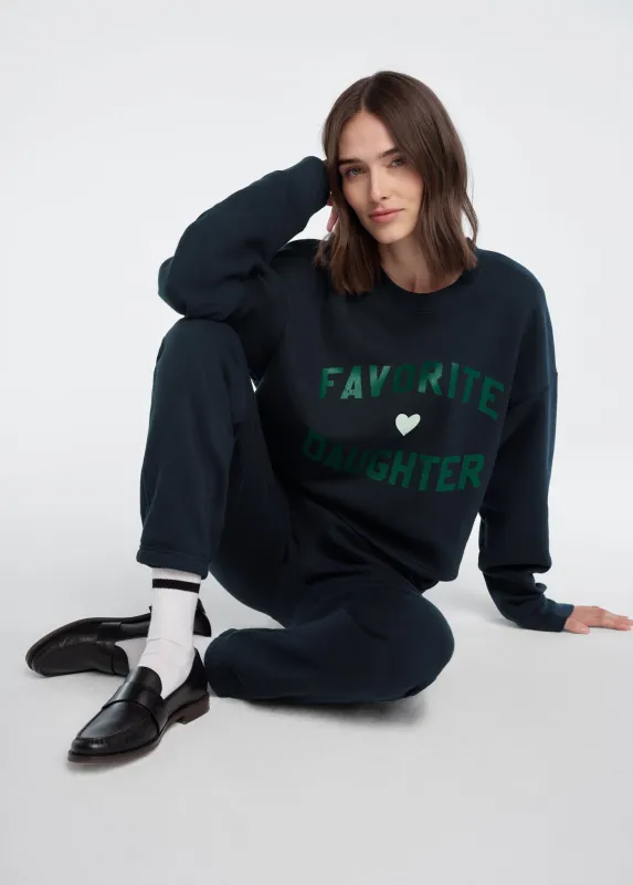 THE CROPPED FAVORITE DAUGHTER SWEATSHIRT EXCLUSIVE sold by Favorite Daughter