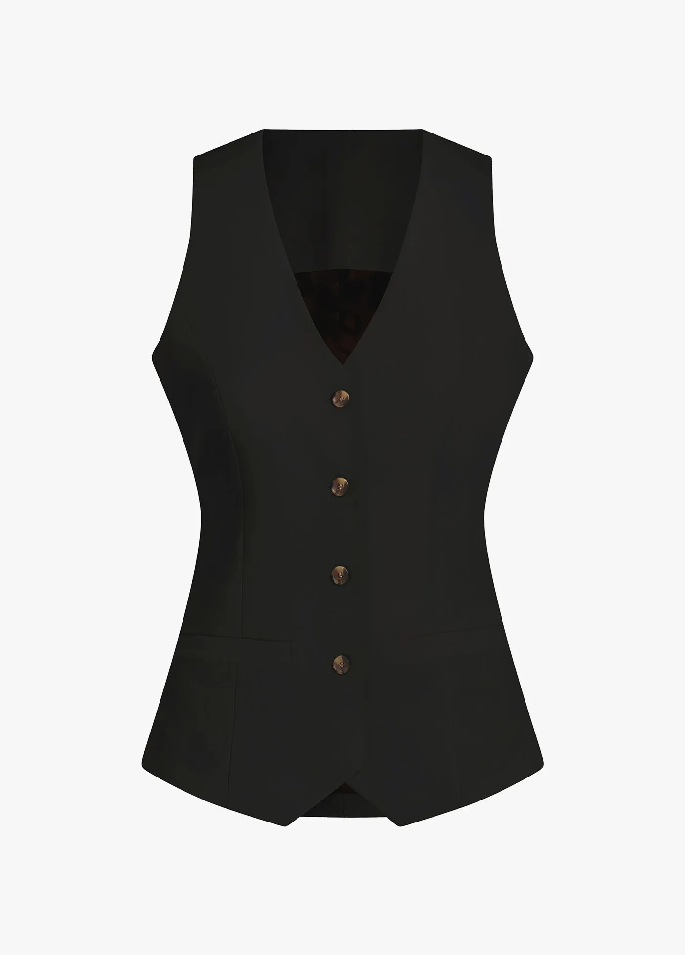 THE JONES LINEN VEST sold by Favorite Daughter product image thumbnail 5