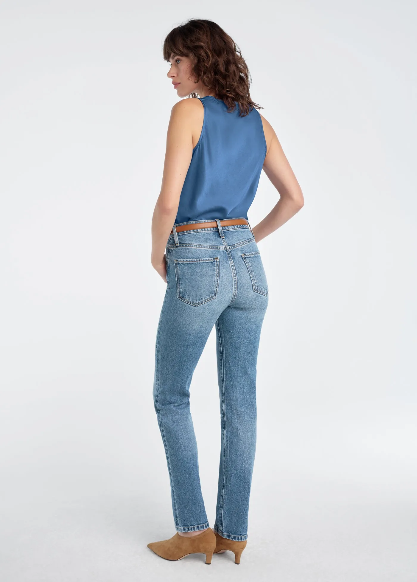 THE CLEAN CUT TANK sold by Favorite Daughter product image thumbnail 4