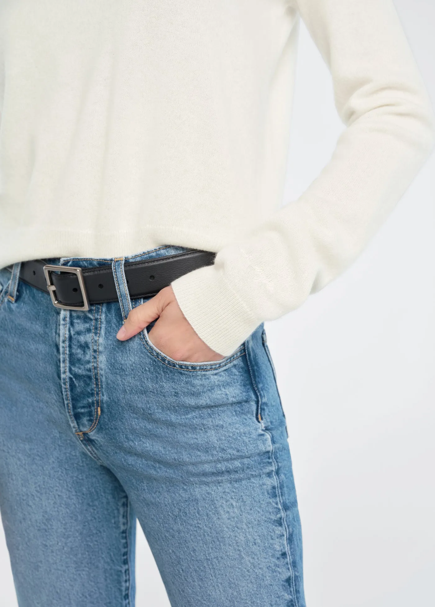 THE FAVORITE CASHMERE CREW sold by Favorite Daughter product image thumbnail 2