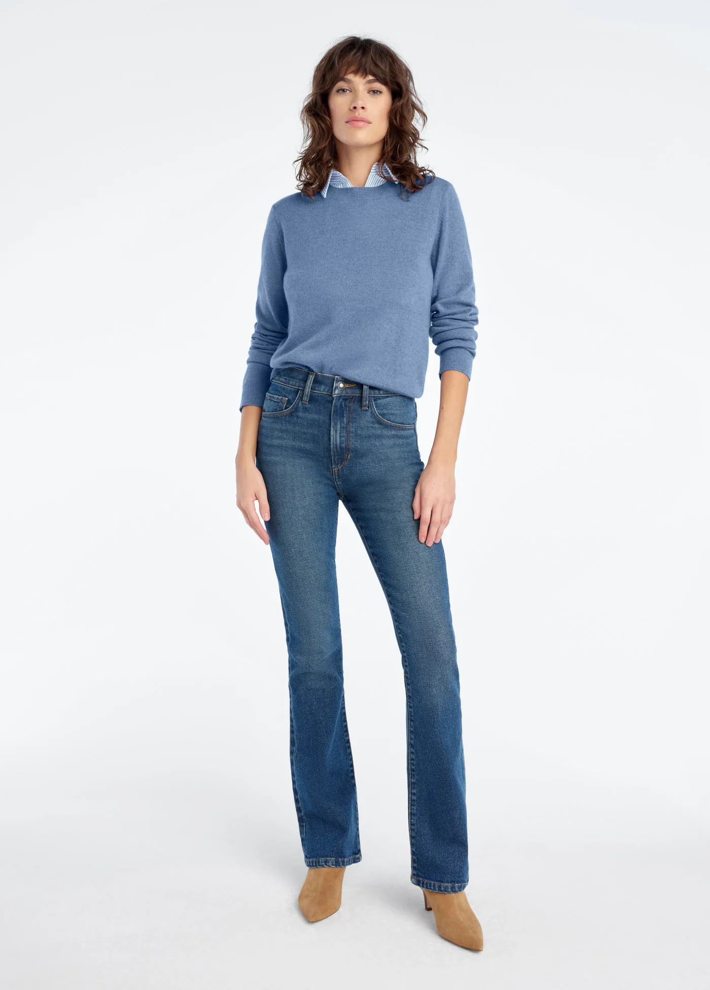 THE VALENTINA SUPER HIGH RISE MINI BOOT sold by Favorite Daughter product image thumbnail 2