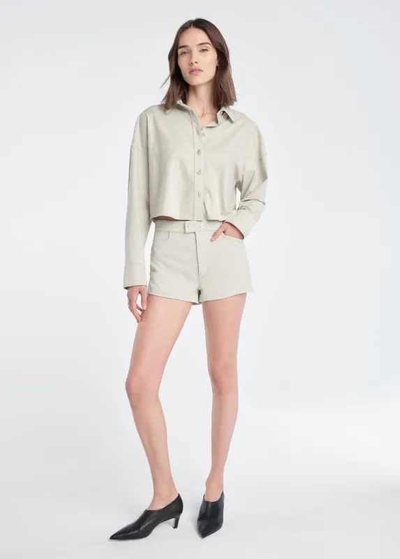 THE VEGAN SUEDE SHORT SHORTS sold by Favorite Daughter