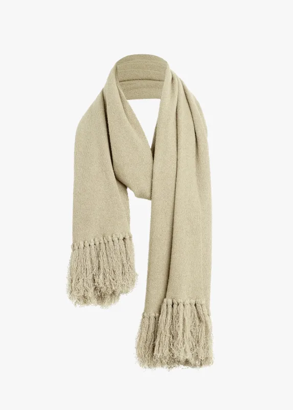 THE FRINGE LIGHTWEIGHT KNIT SCARF sold by Favorite Daughter