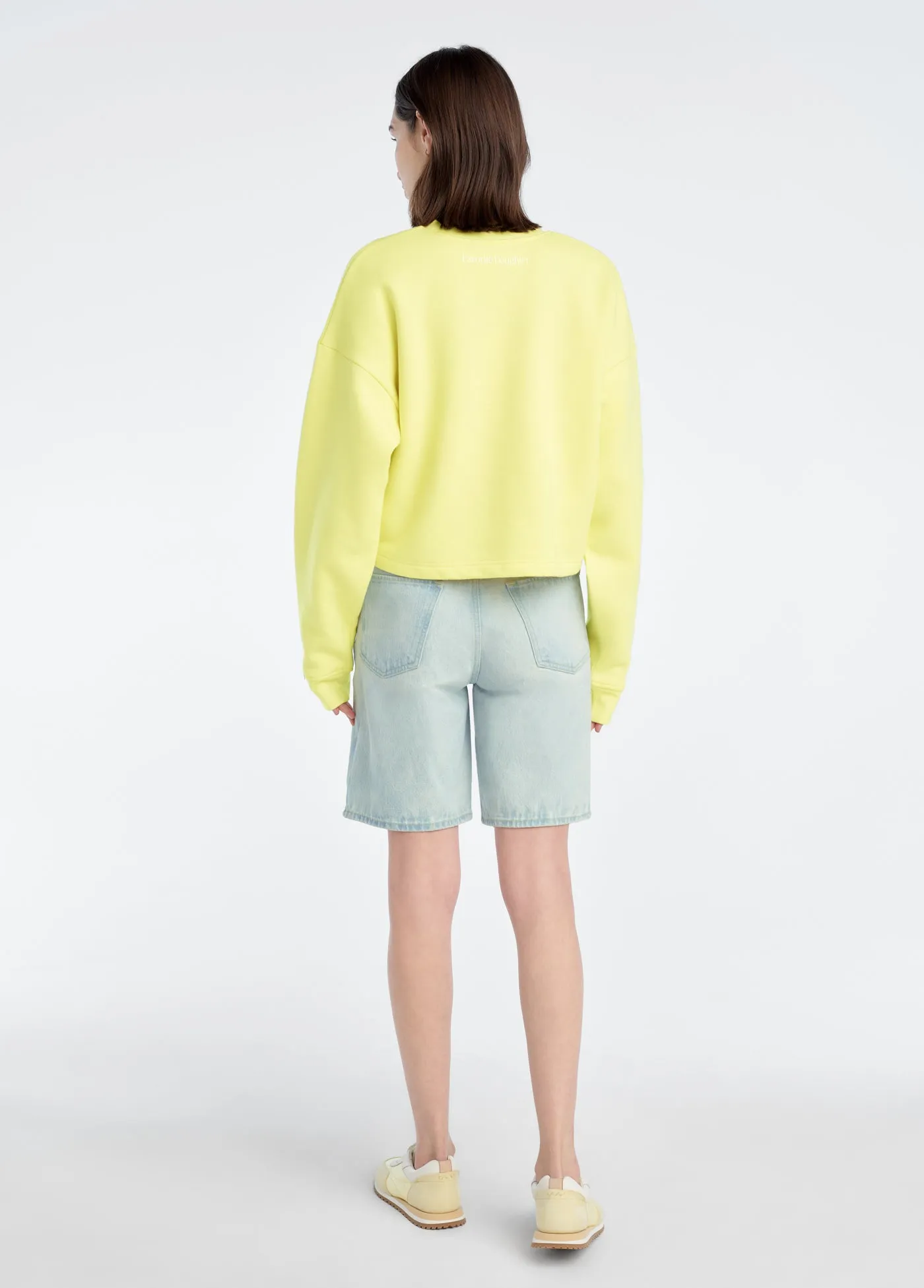 THE CROPPED UNDISCOVERED MODEL SWEATSHIRT sold by Favorite Daughter product image thumbnail 4