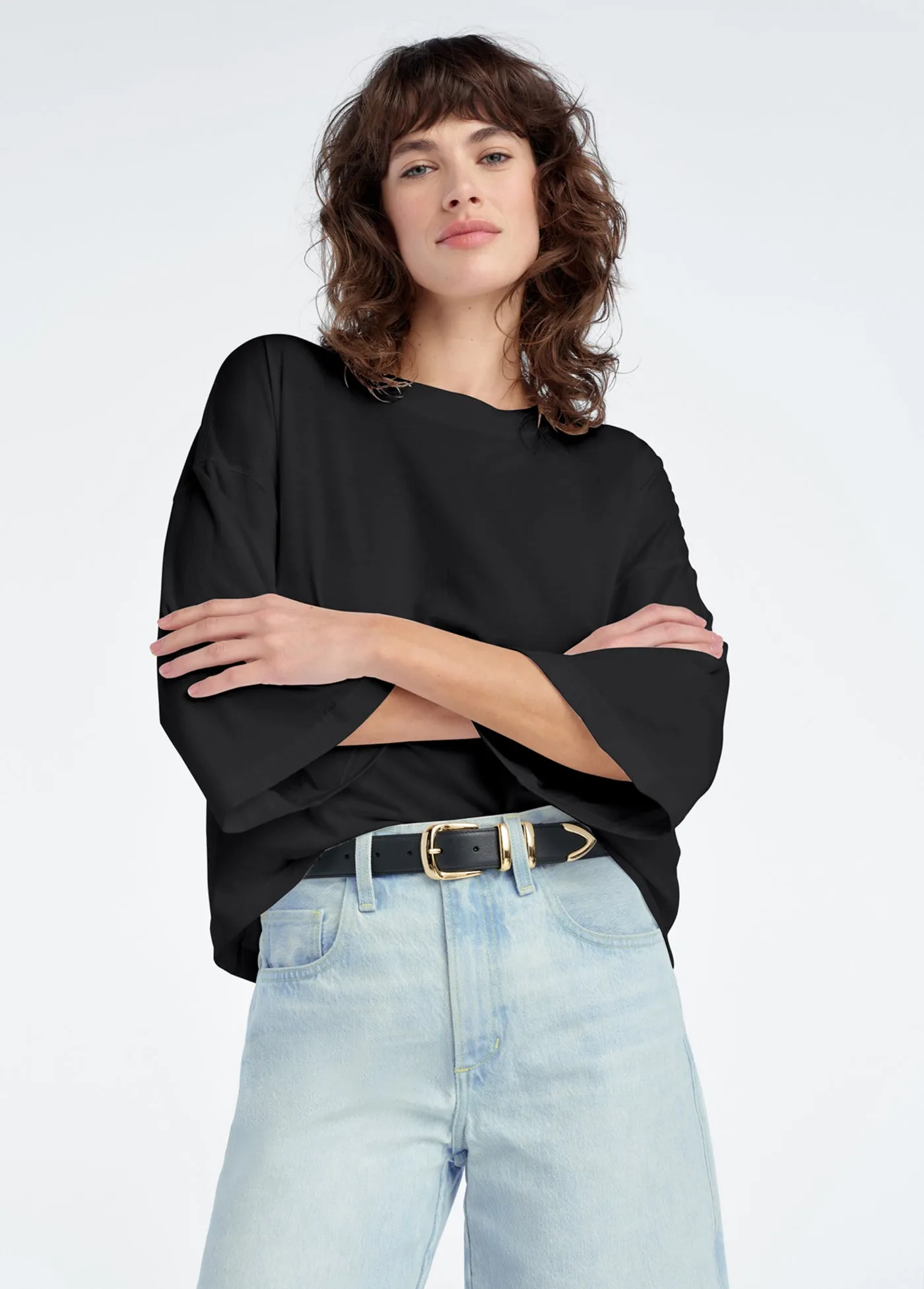 THE OVER IT TEE sold by Favorite Daughter