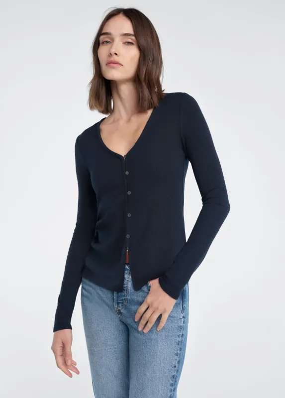 THE LONG SLEEVE GOOD LUCK TOP made by Favorite Daughter