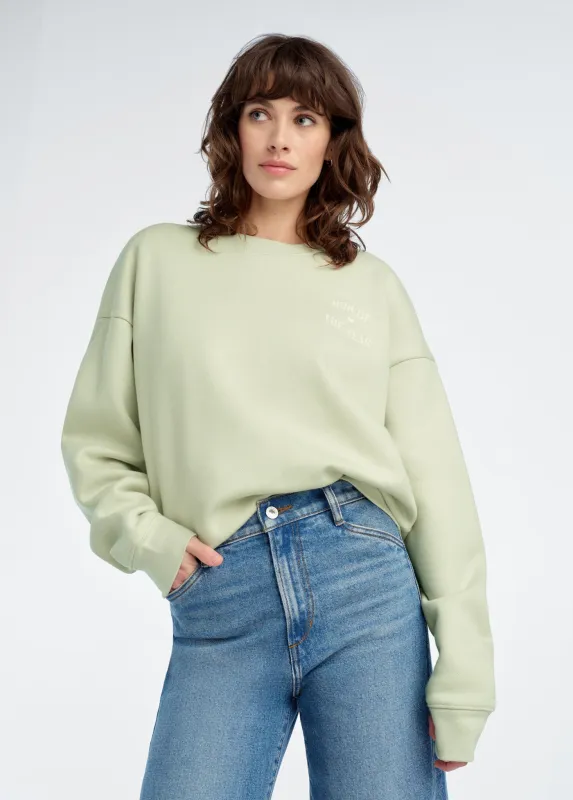 THE MOM OF THE YEAR CHEST LOGO SWEATSHIRT sold by Favorite Daughter