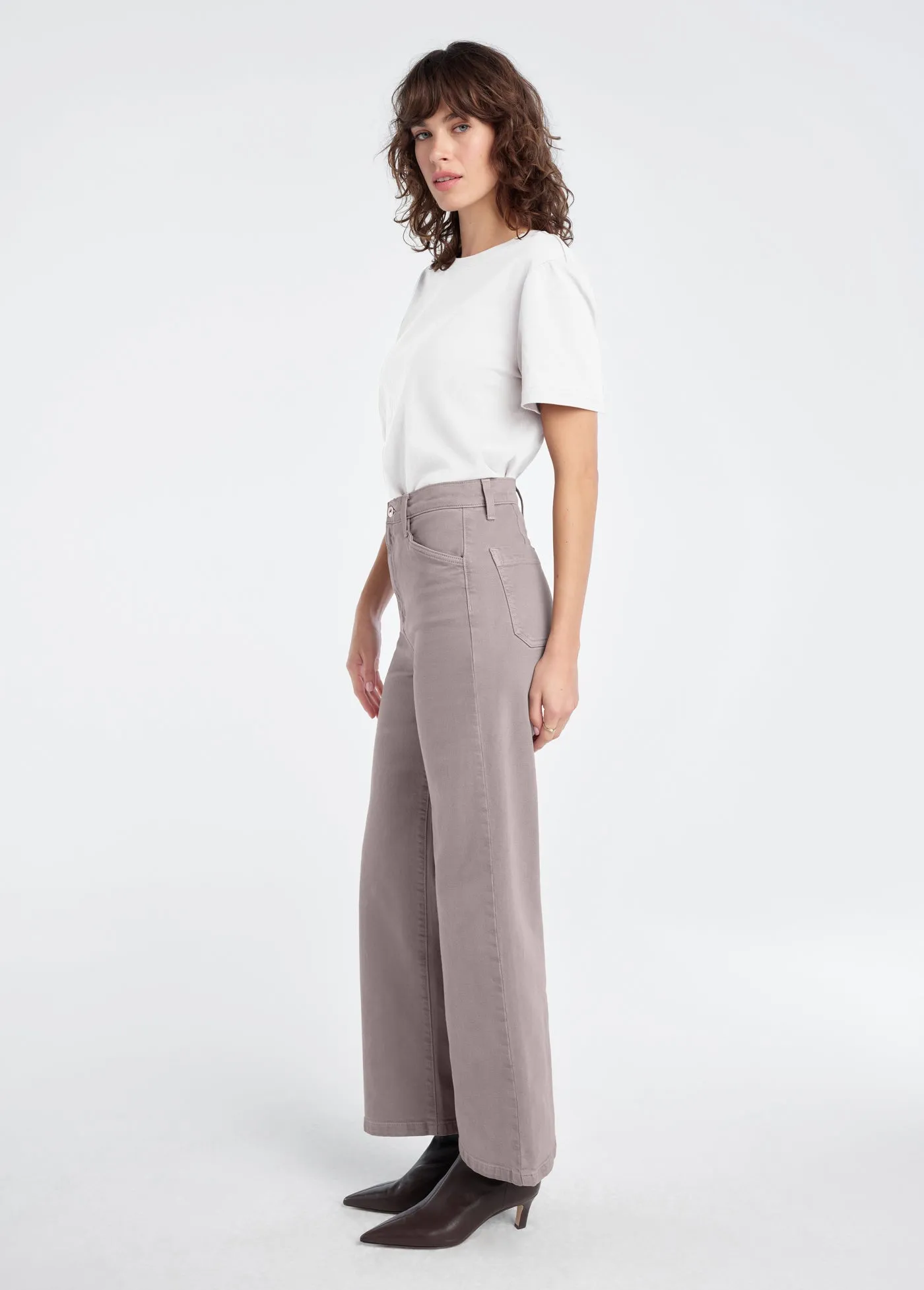 THE MISCHA SUPER HIGH RISE WIDE LEG ANKLE sold by Favorite Daughter product image thumbnail 3
