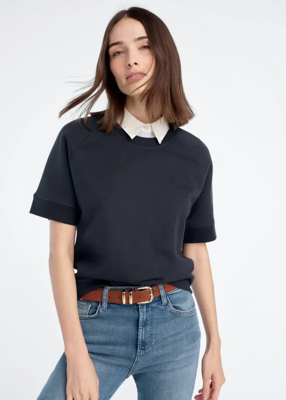 THE SATURDAY RAGLAN SHORT SLEEVE PULLOVER sold by Favorite Daughter