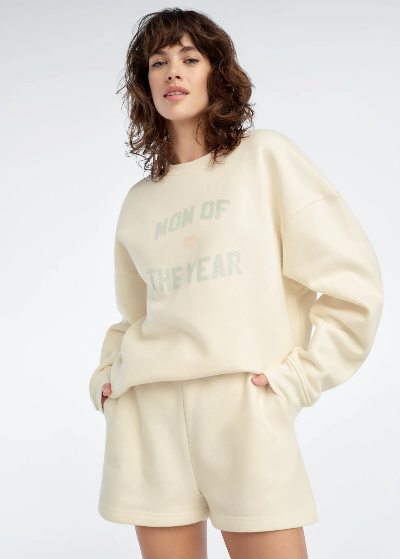 THE FAVORITE DAUGHTER EMBROIDERED SWEAT SHORT sold by Favorite Daughter