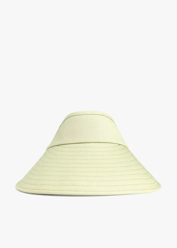 VISOR WITH EMBROIDERED LOGO made by Favorite Daughter