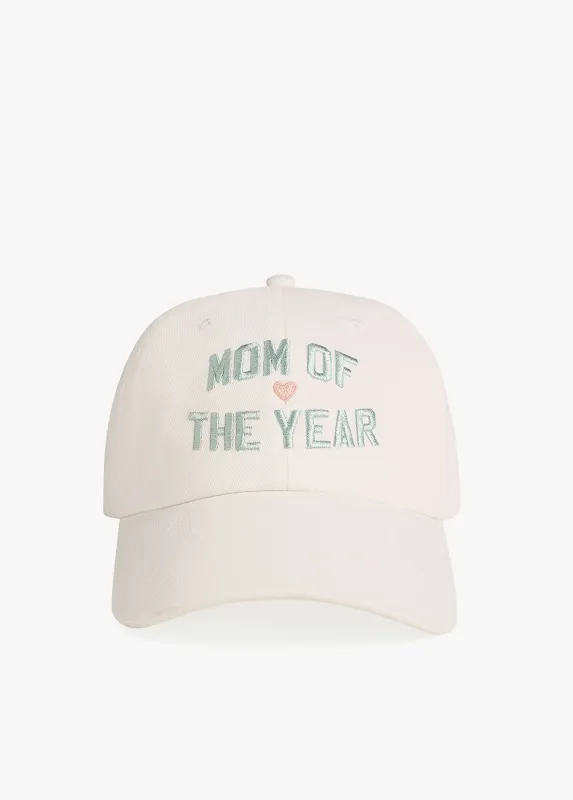 THE MOM OF THE YEAR BASEBALL HAT sold by Favorite Daughter