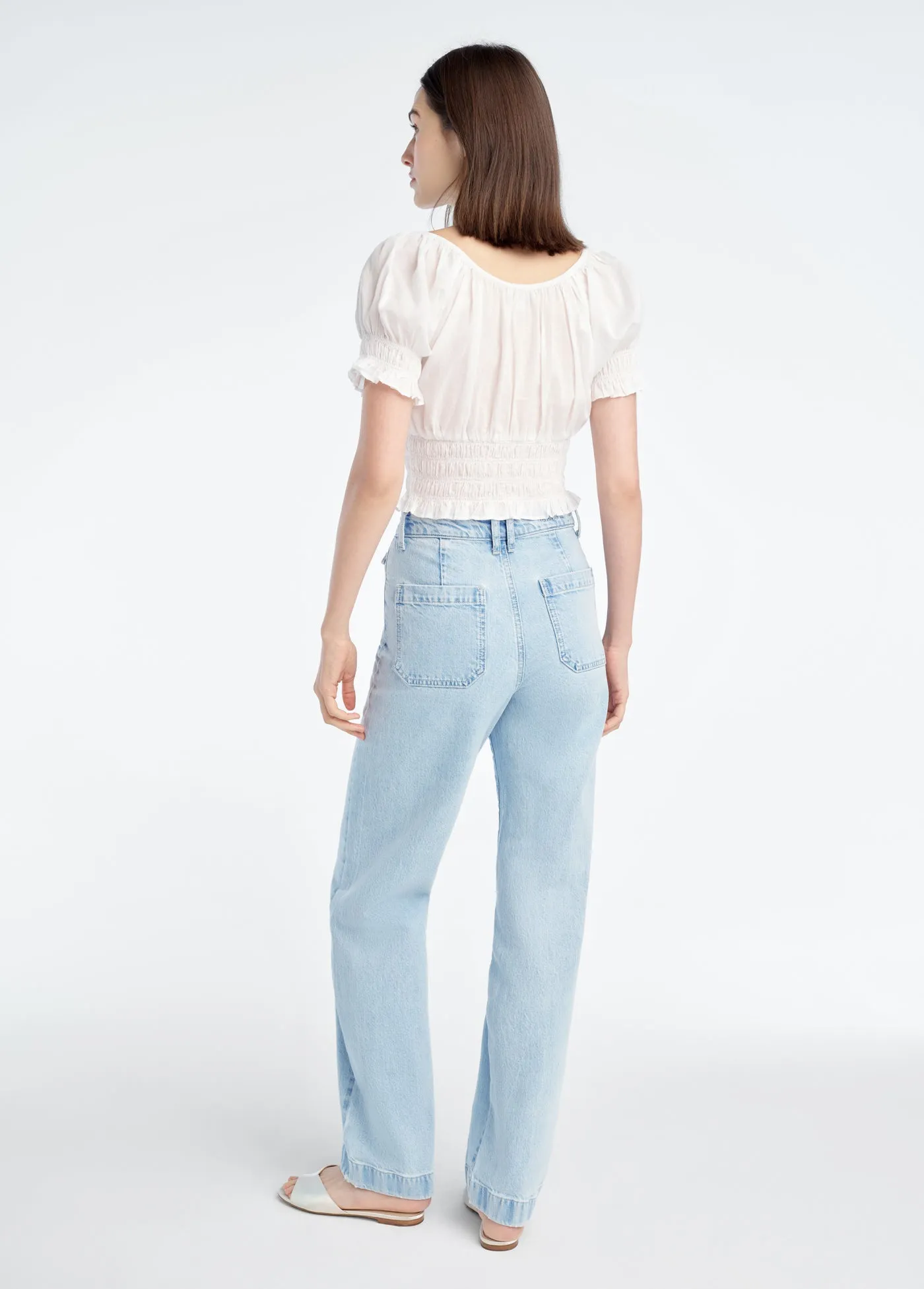 THE KELLY HIGH RISE STRAIGHT TROUSER sold by Favorite Daughter product image thumbnail 5